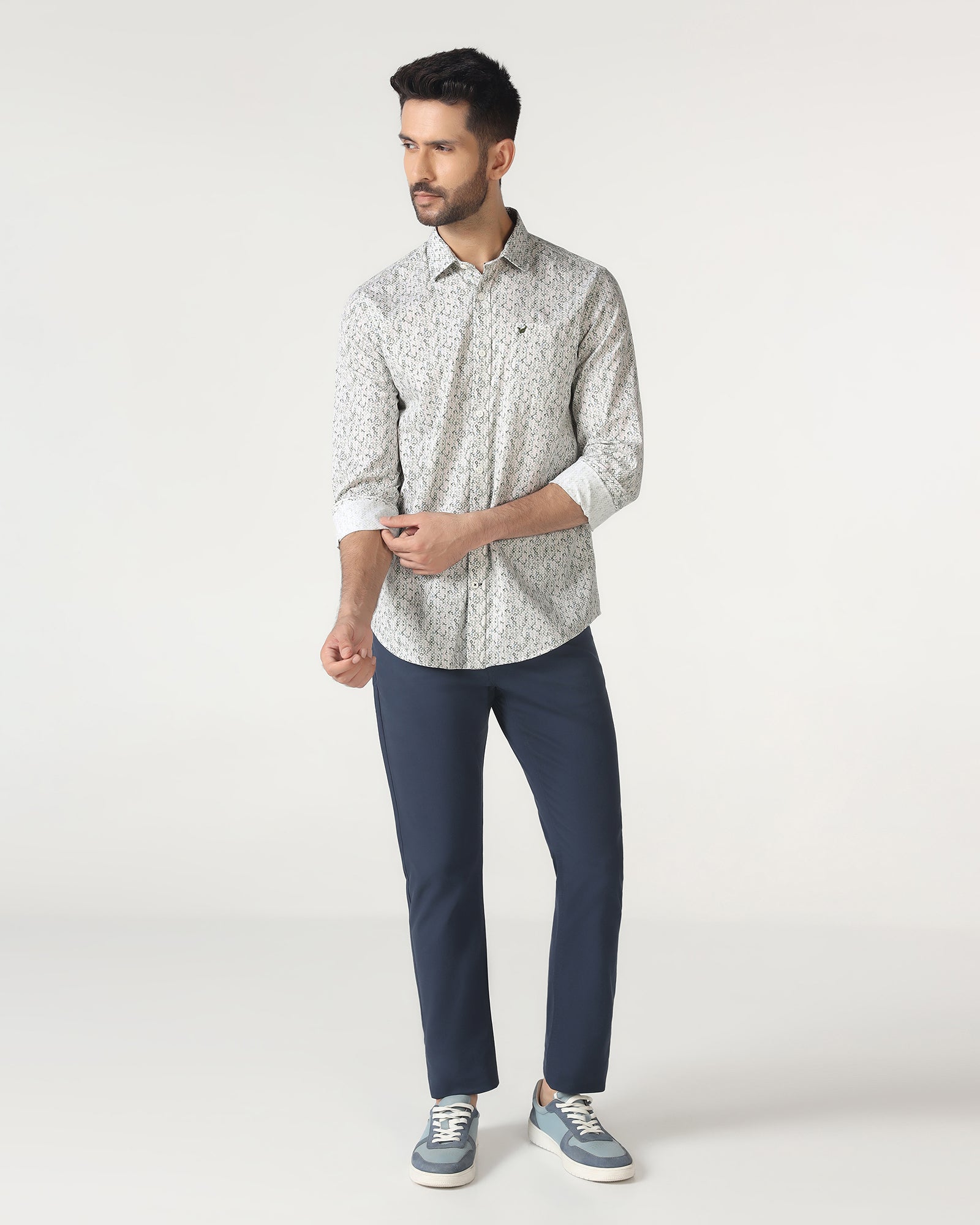 Green Printed Shirt - Emeric