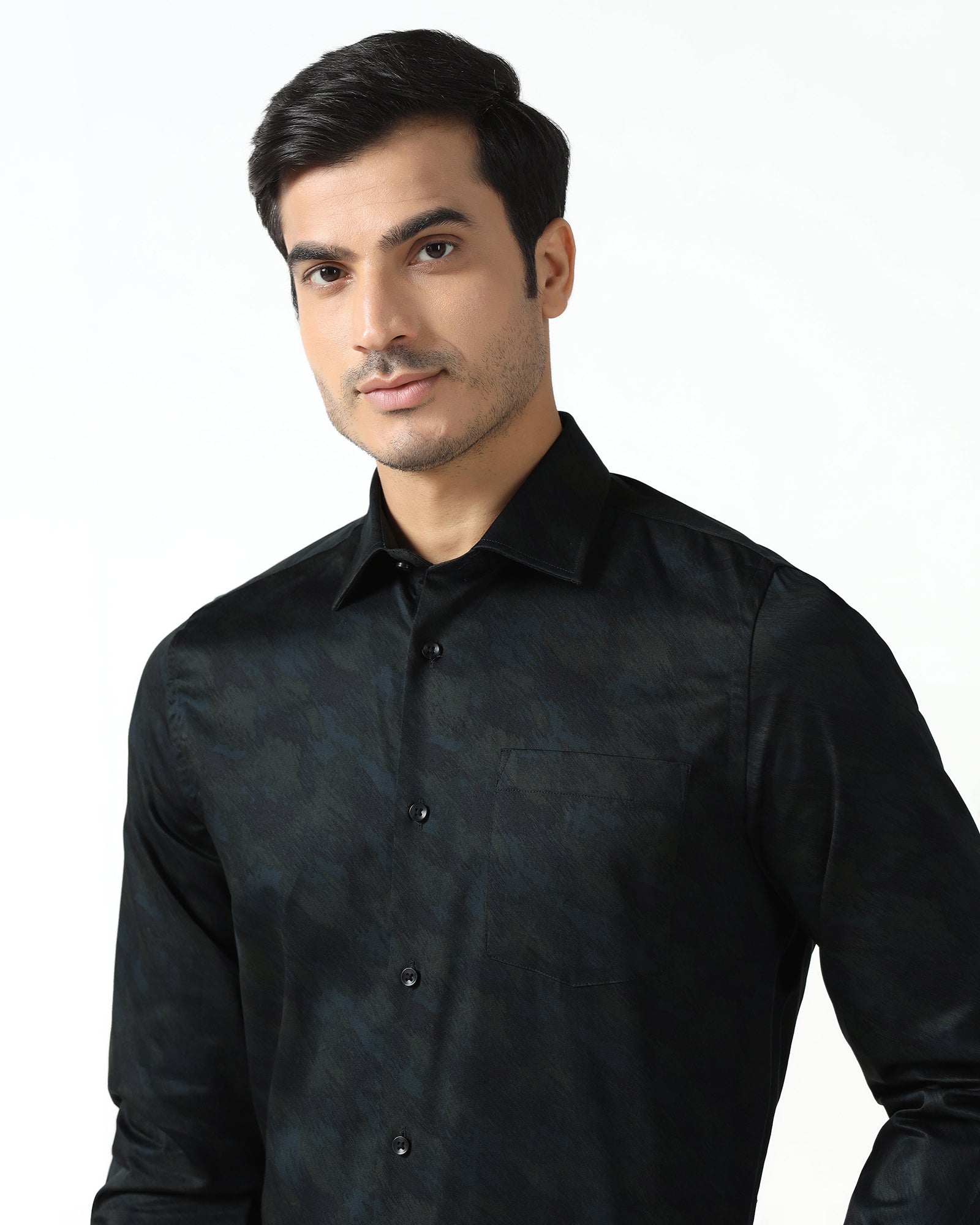 Green Printed Shirt - Ryker