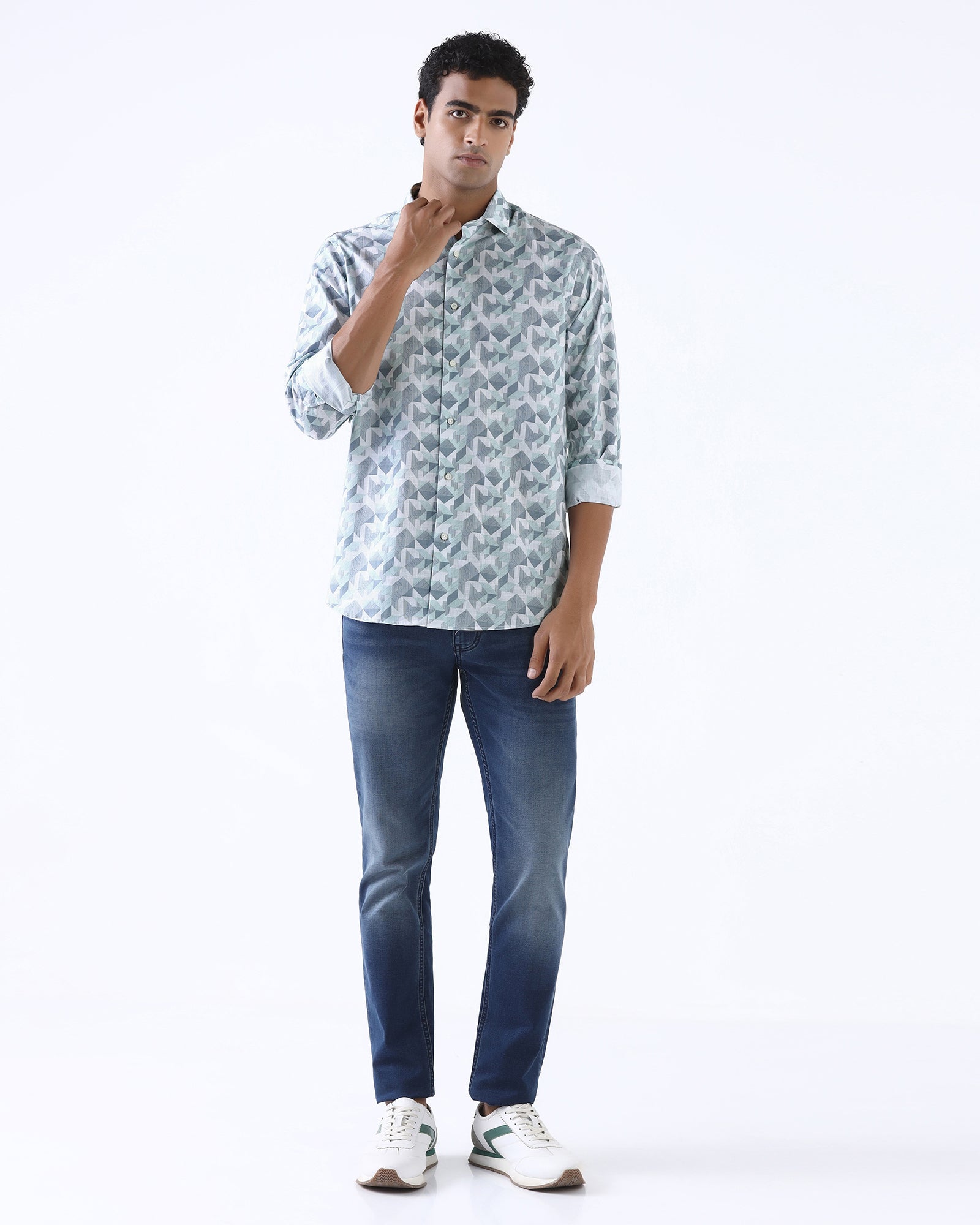 Green Printed Shirt - Spyro