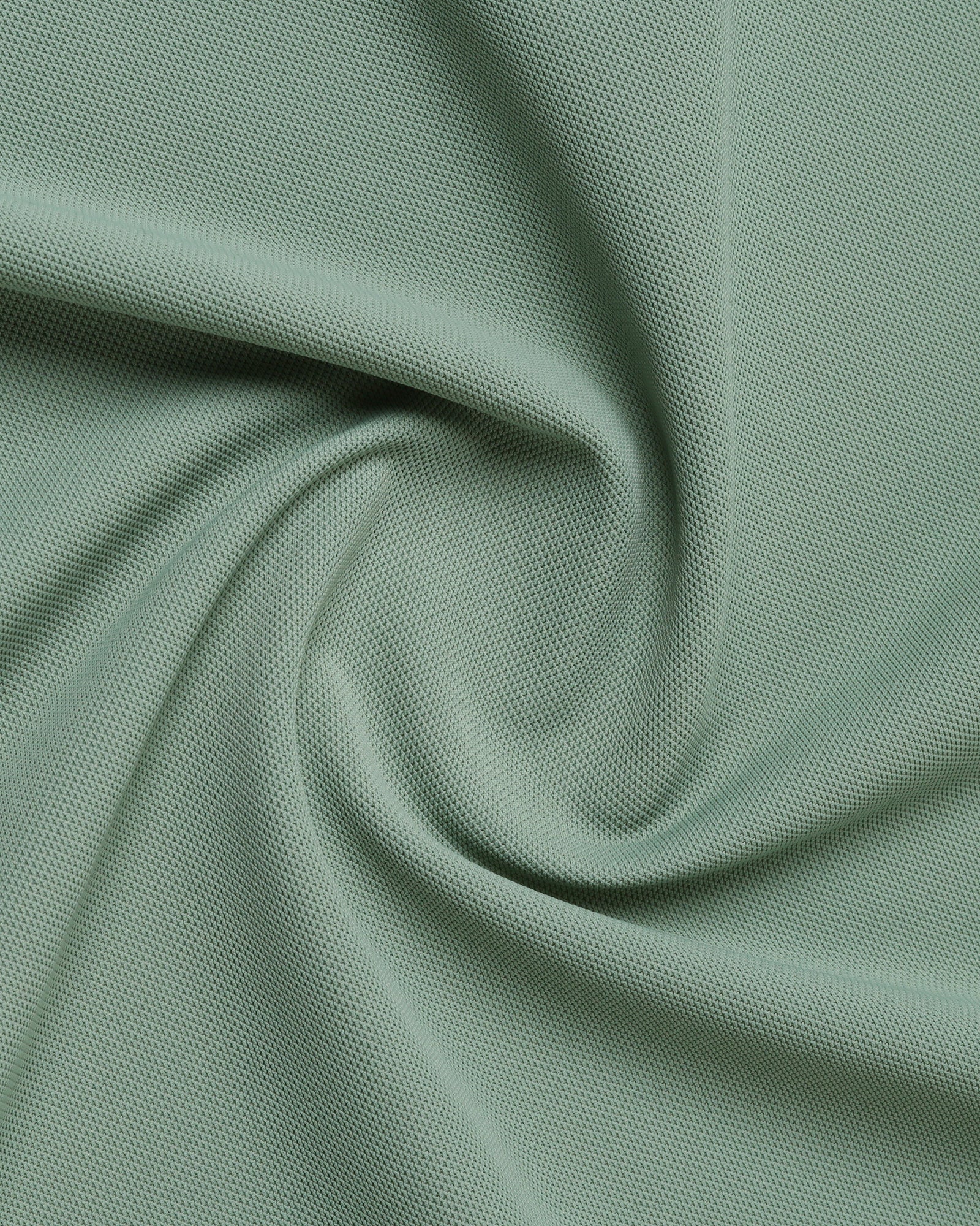 Green Half Sleeve TechPro Solid Shirt - Kanon