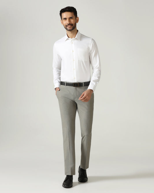 Green Textured Trouser - Cuba