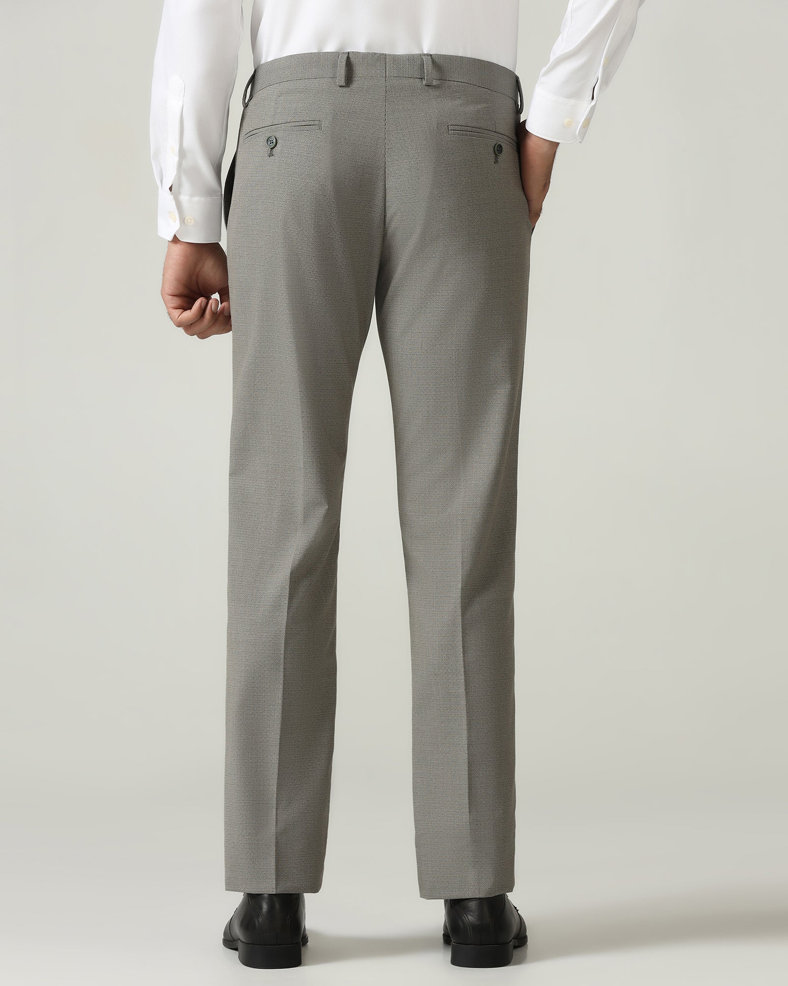 Green Textured Trouser - Cuba