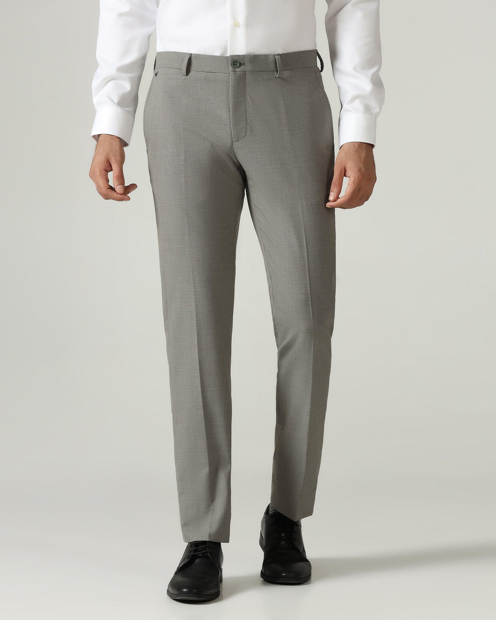 Green Textured Trouser - Cuba