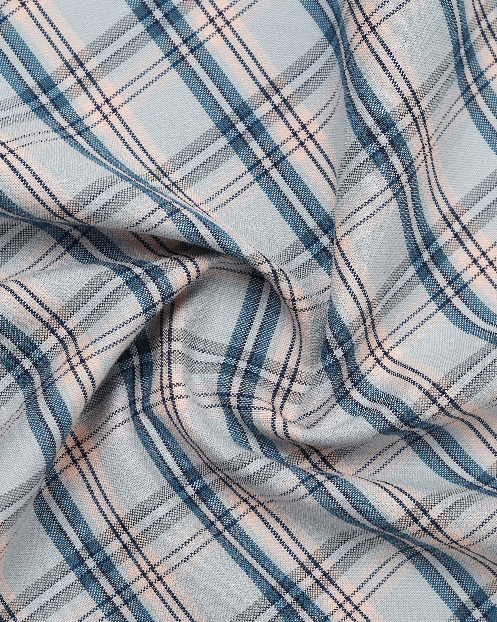 Grey Check Shirt - Valento