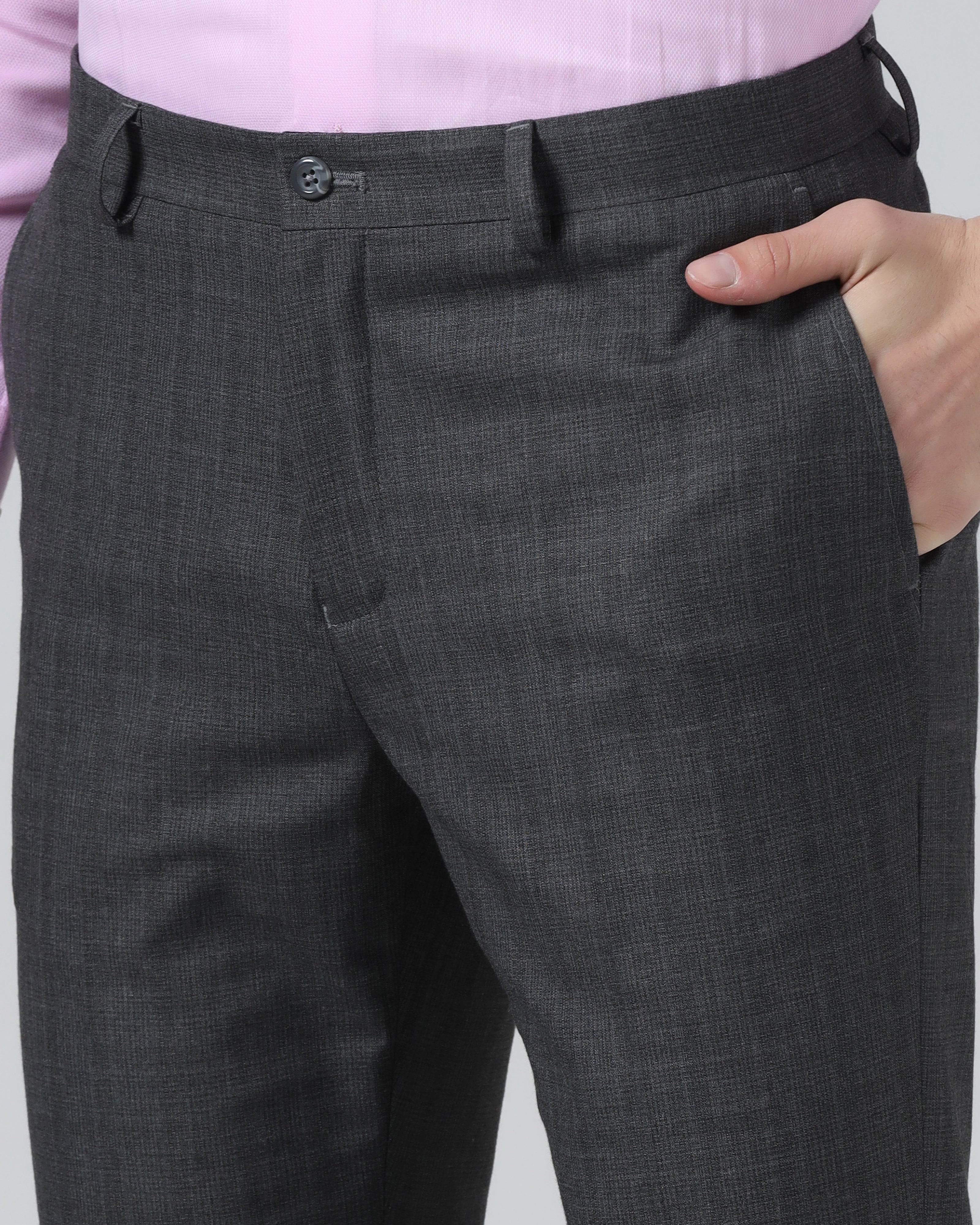 Grey Check Trouser - Stunning