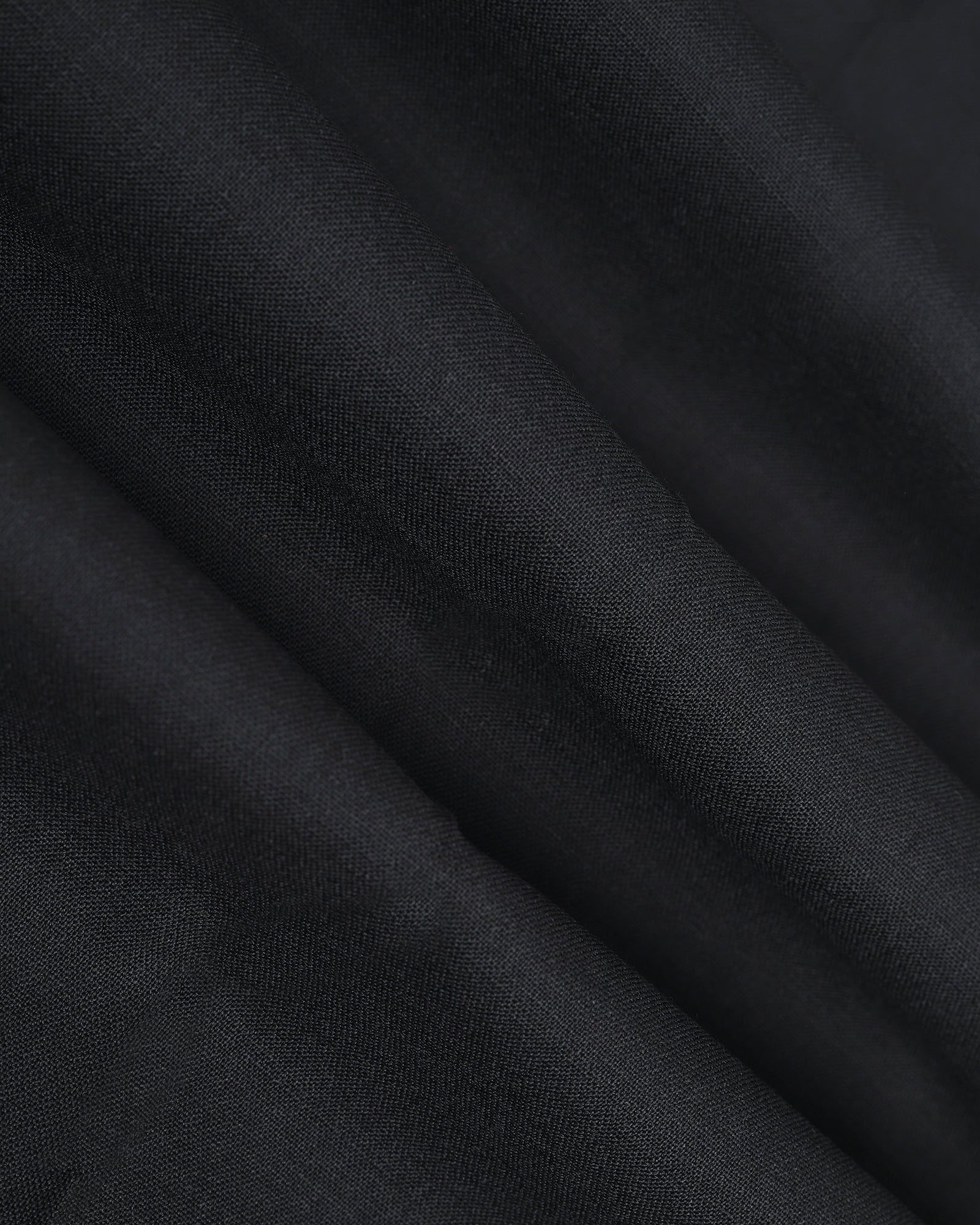 Grey Luxe Solid Trouser - Meter