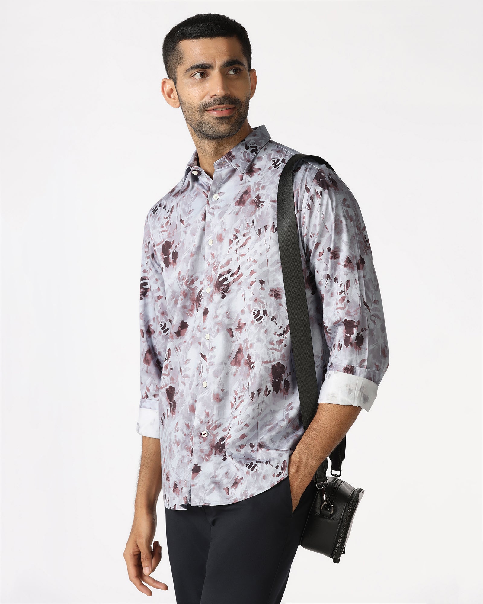 Grey Printed Shirt - Audric