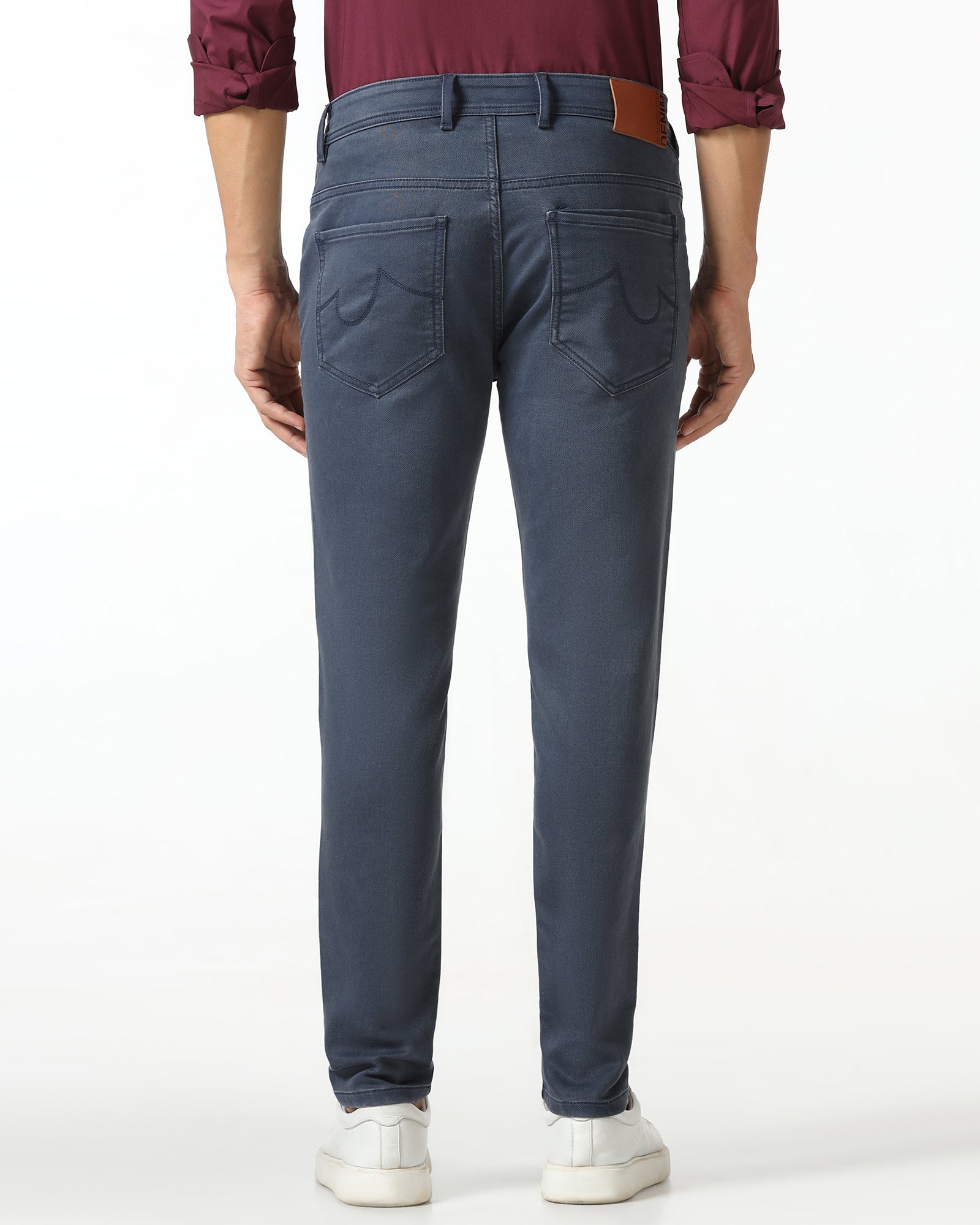 Grey Super Clean Skinny Cropped Jeans - Ogden