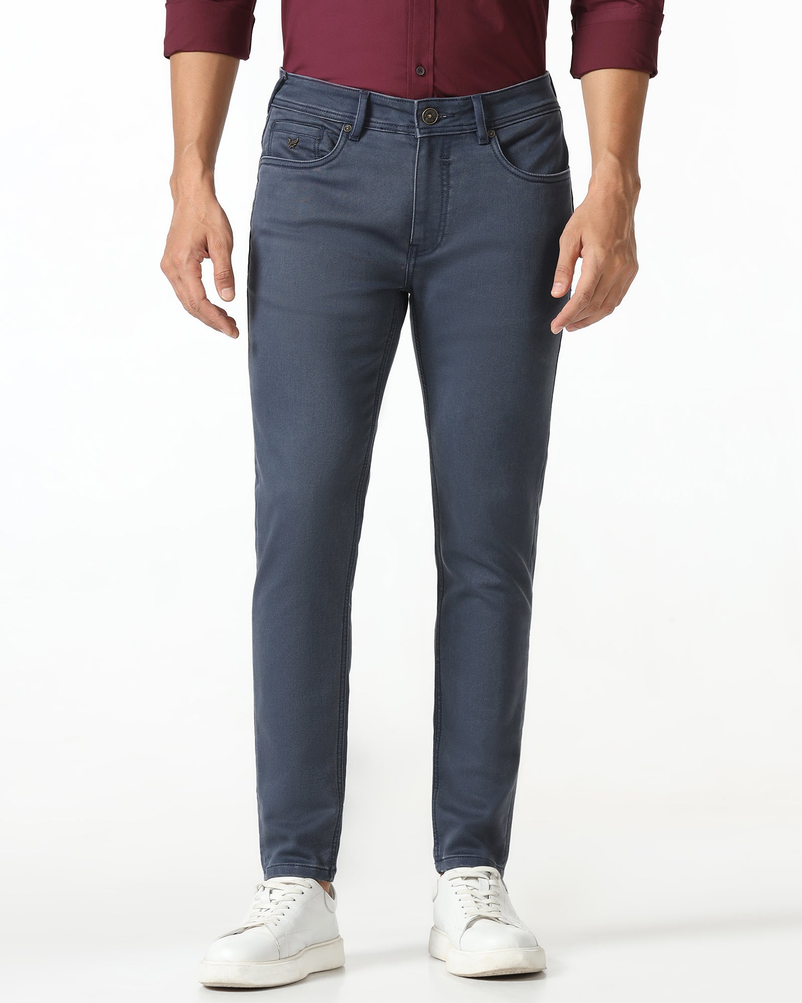 Grey Super Clean Skinny Cropped Jeans - Ogden