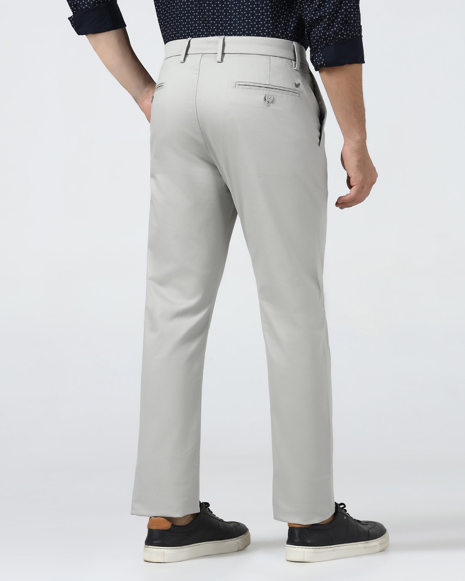 Grey Solid Khaki - Elm