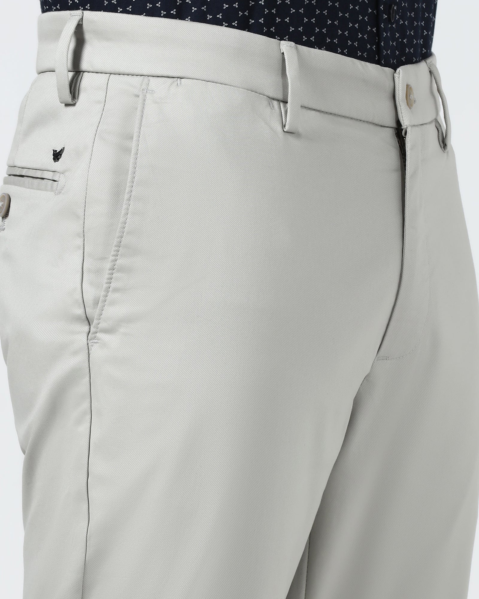 Grey Solid Khaki - Elm