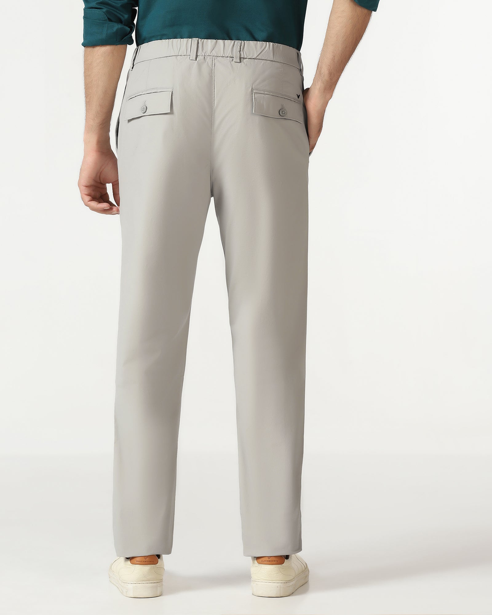 Grey Solid Khakis - Taurus