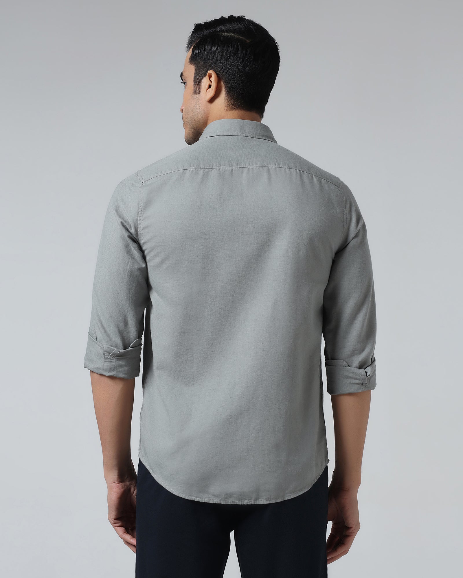 Grey Solid Shirt - Camro