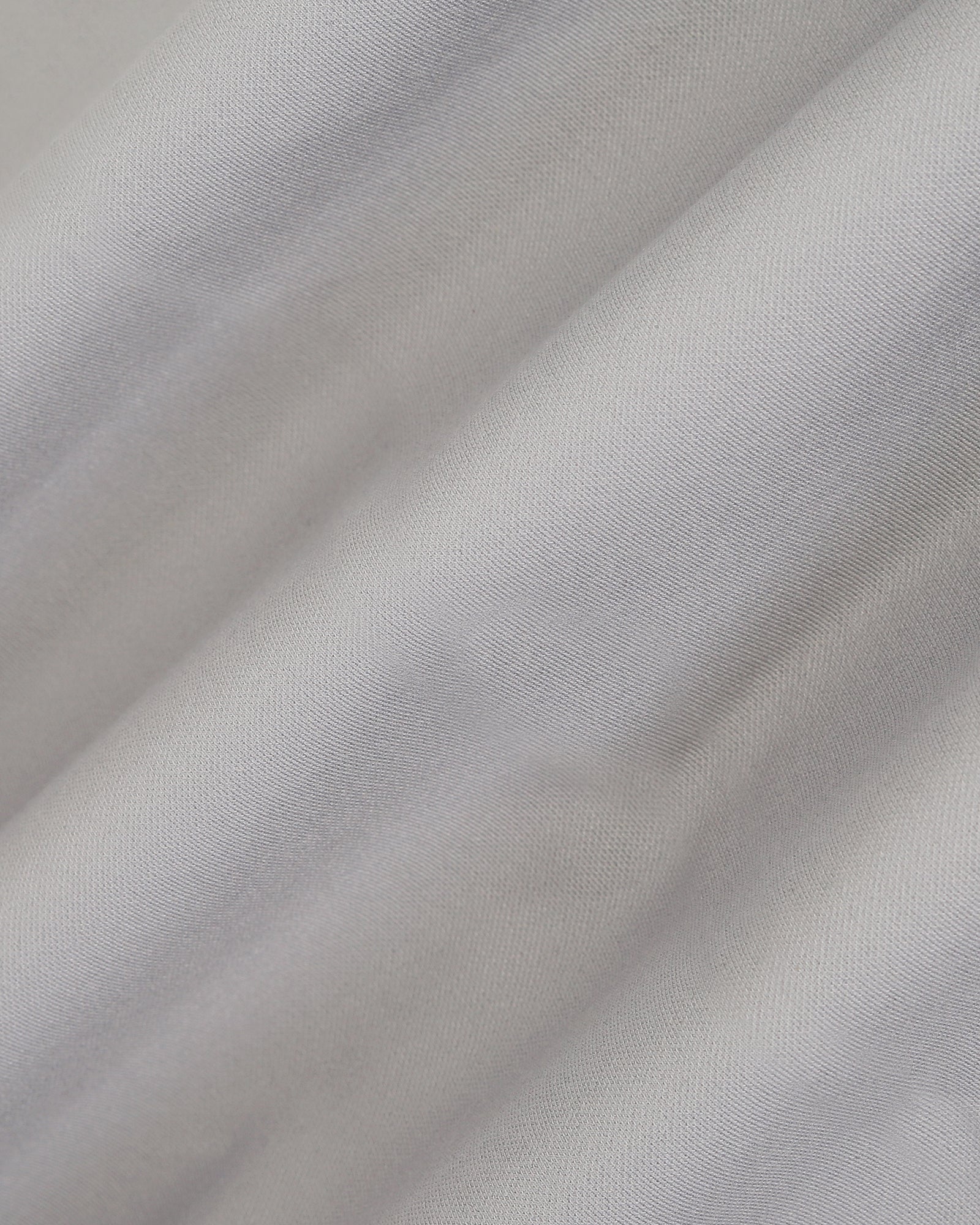 Grey Solid Trouser - Oak