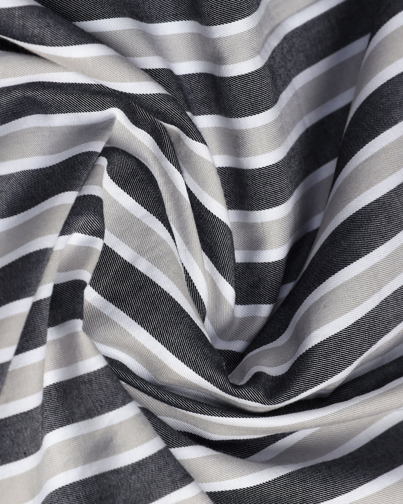 Grey Stripe Shirt - Gerran