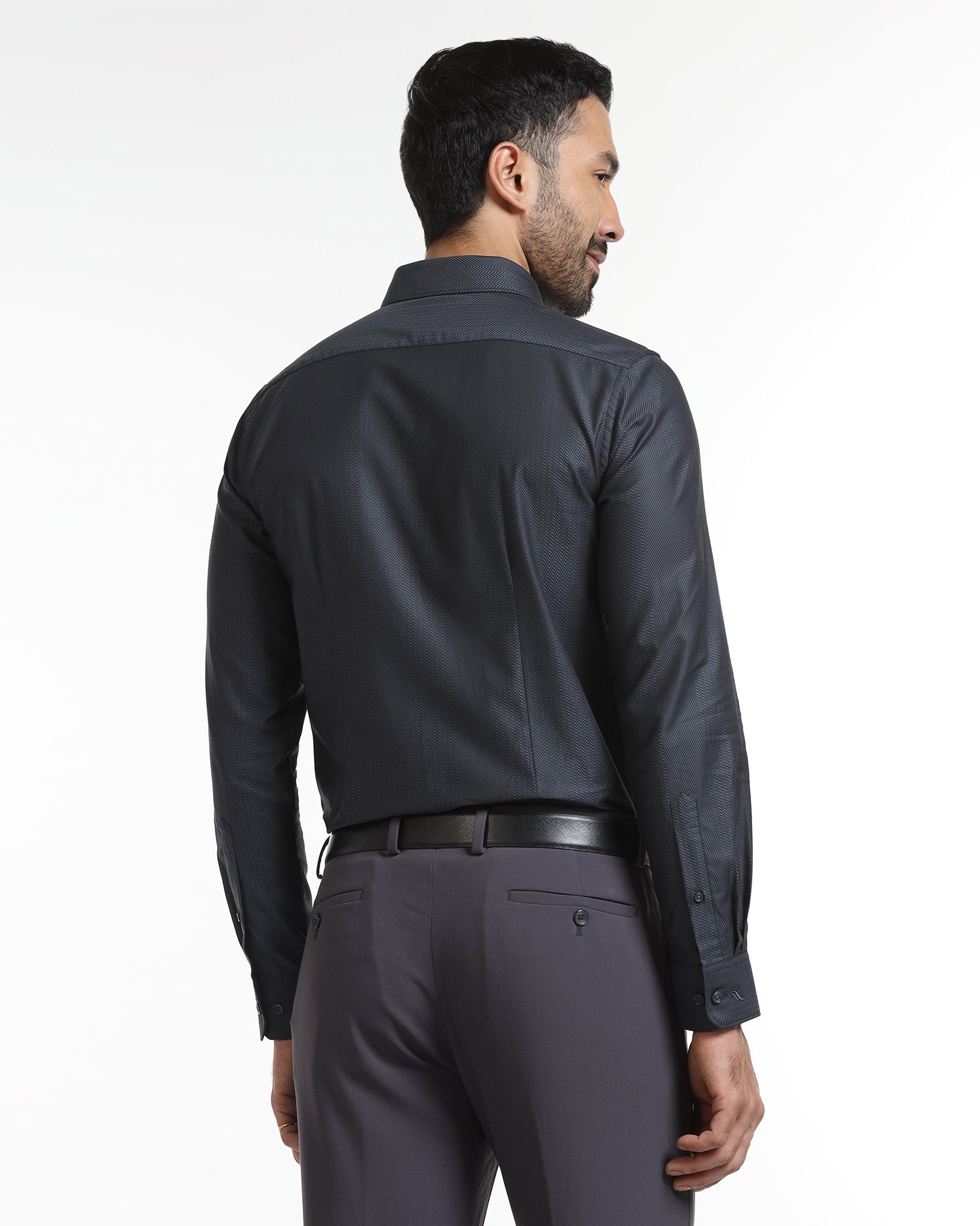 Grey Stripe Shirt - Recruit