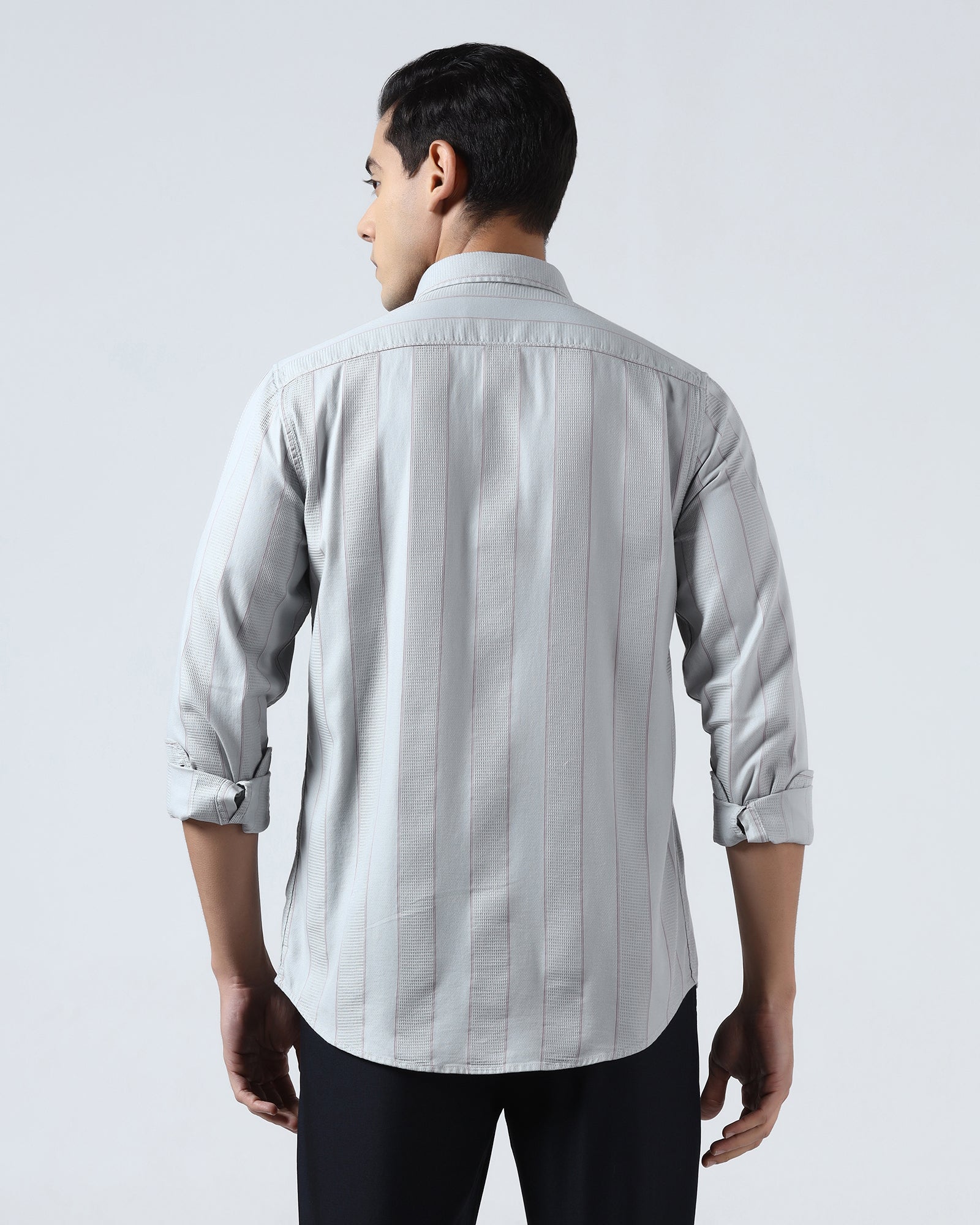 Grey Stripe Shirt - Sabel