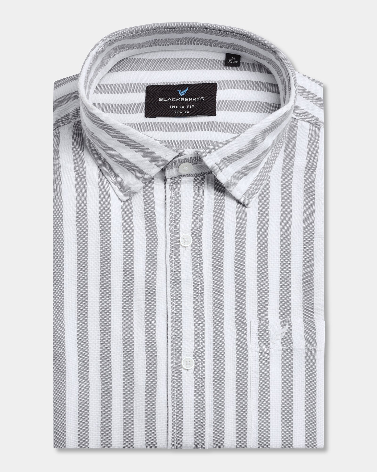 Grey Stripe Shirt - Staner