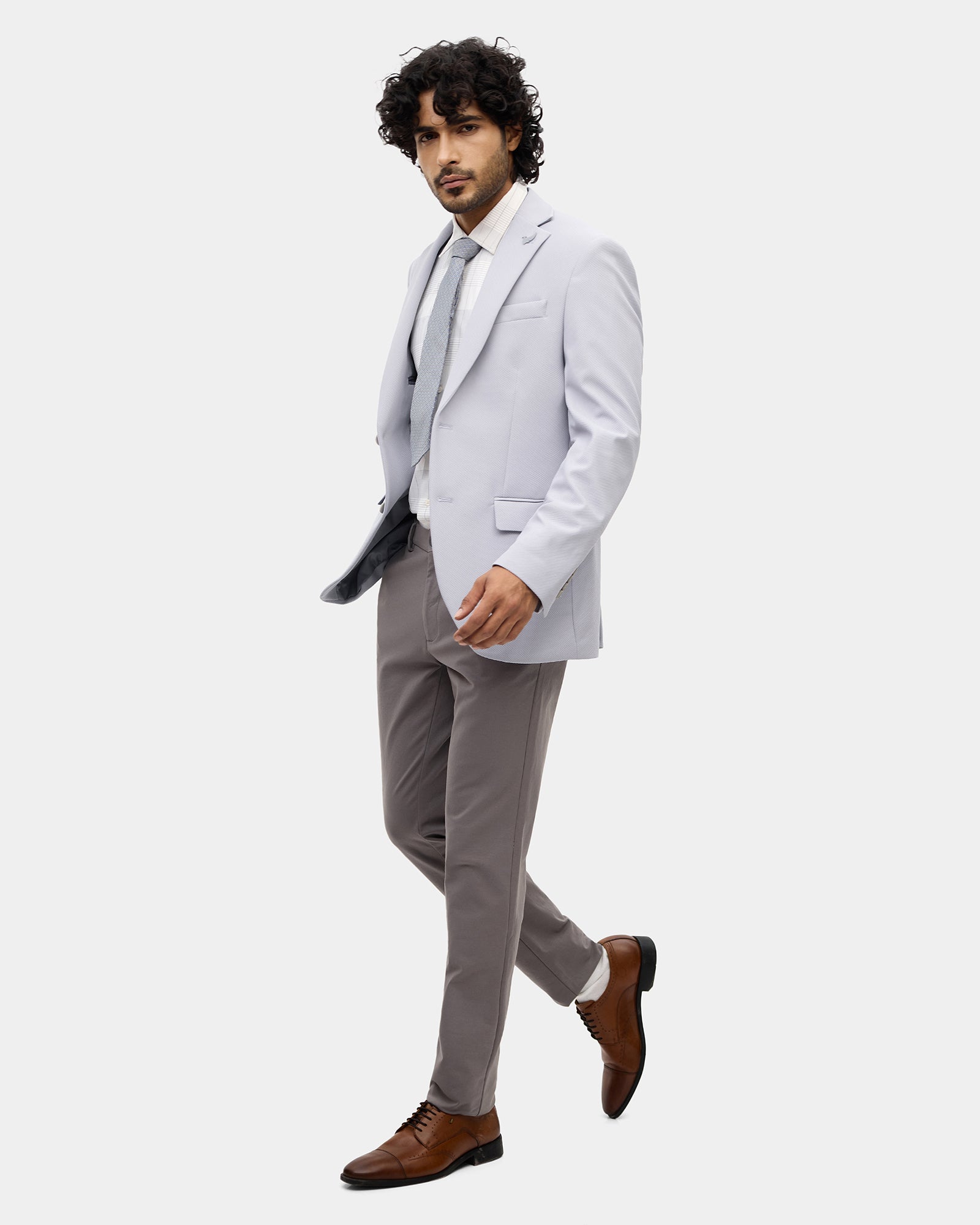 Grey TechPro Solid Khakis - Ziea