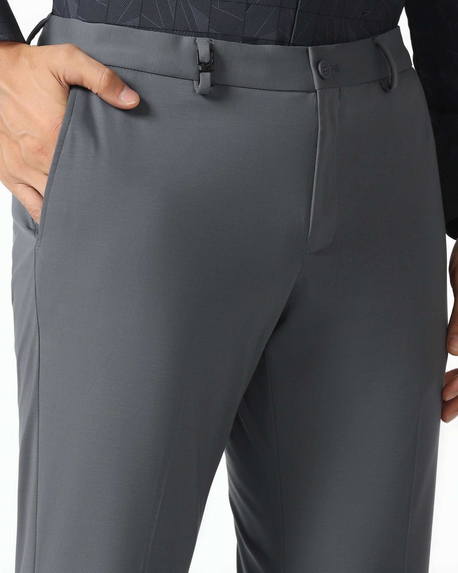 Grey Techpro Solid Trouser - Explorer