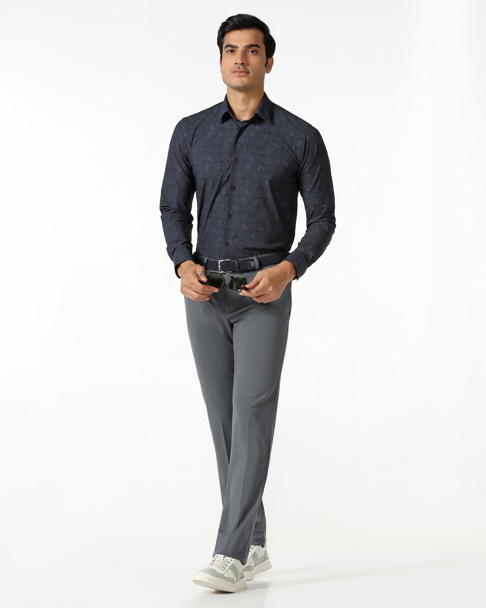 Grey Techpro Solid Trouser - Explorer