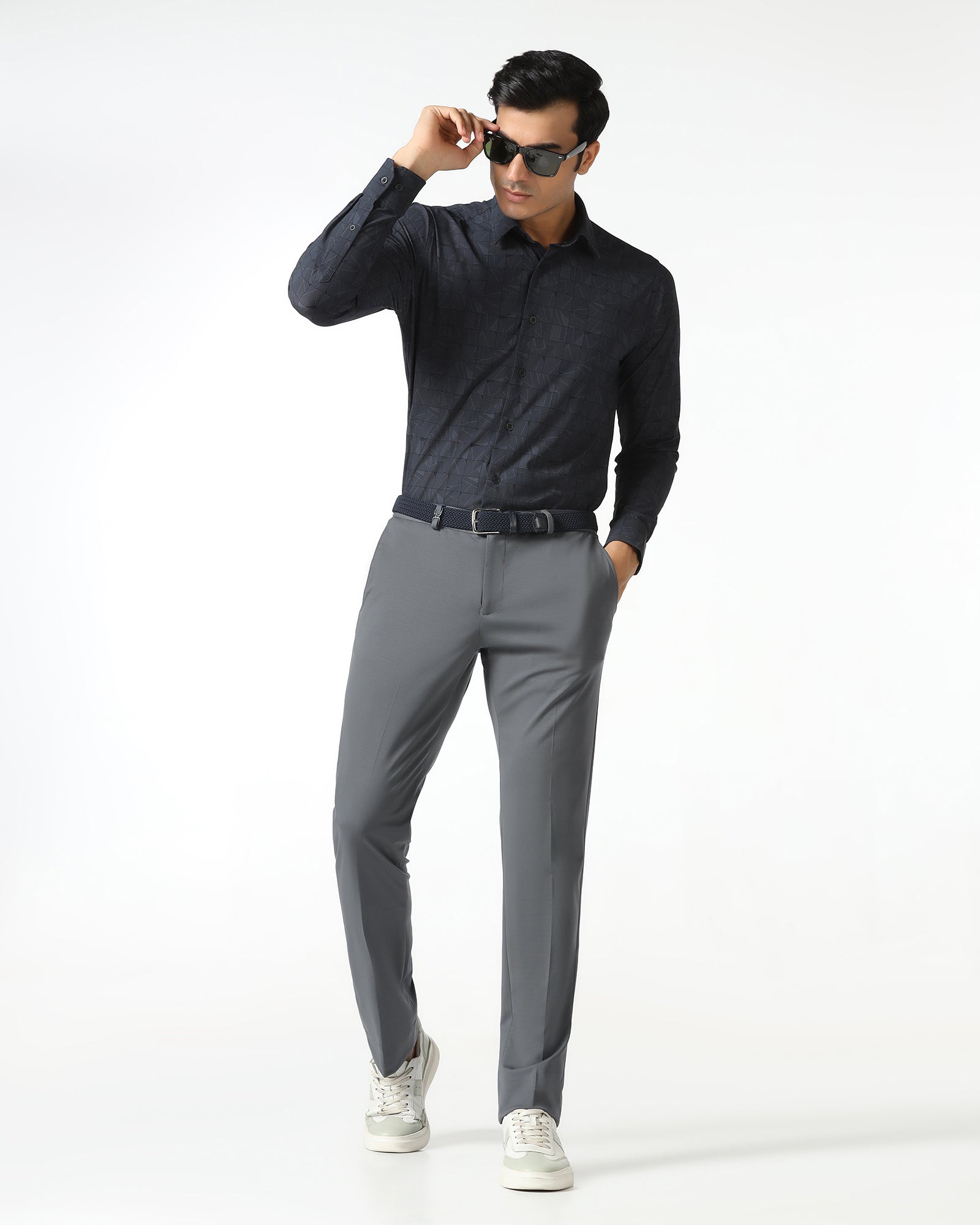 Grey Techpro Solid Trouser - Explorer