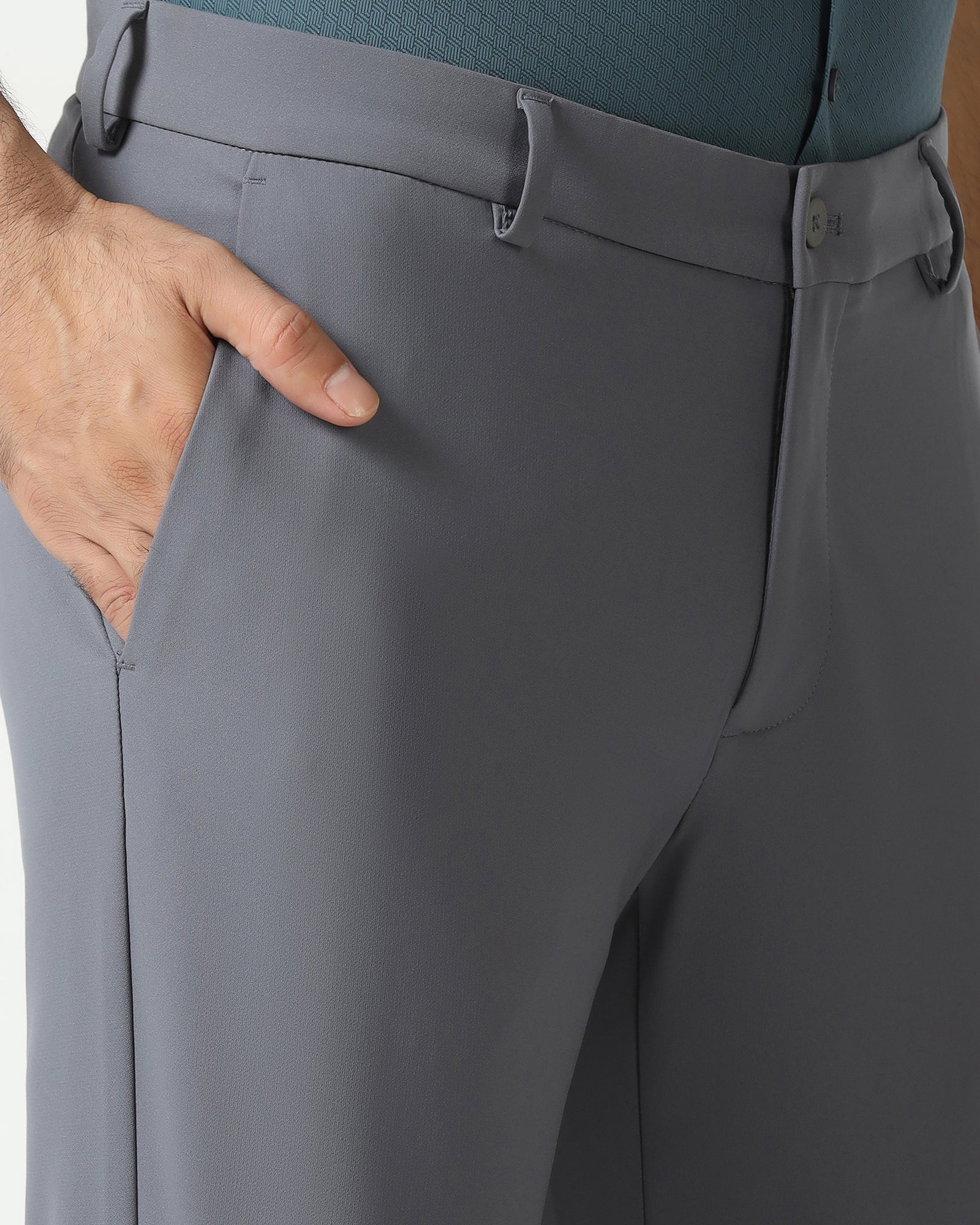 Grey Techpro Textured Khakis - Guss