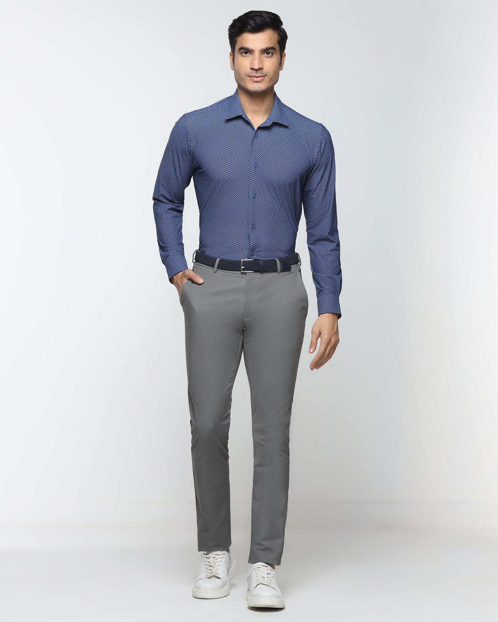 Grey TechPro Textured Khakis - Rapid