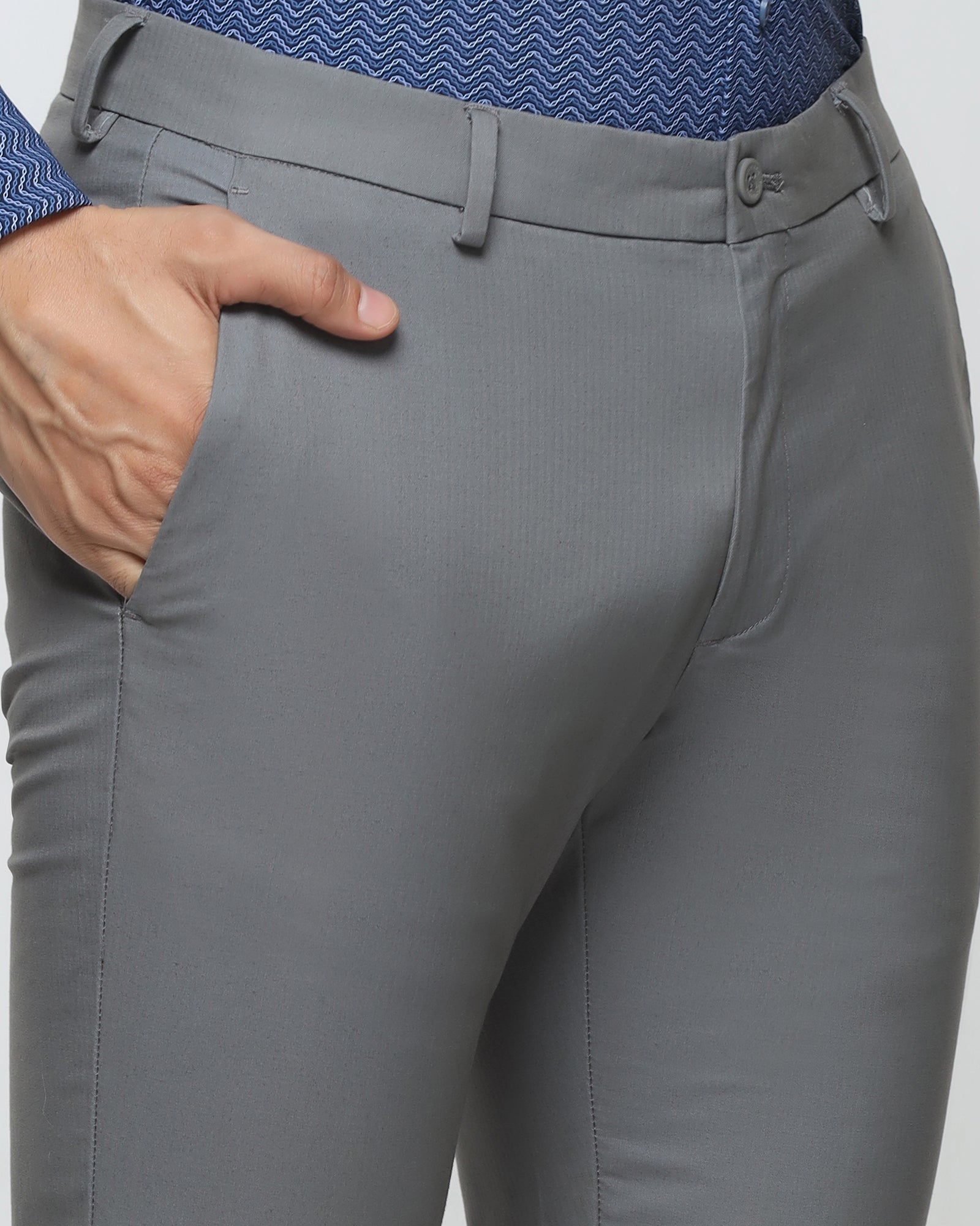 Grey TechPro Textured Khakis - Rapid