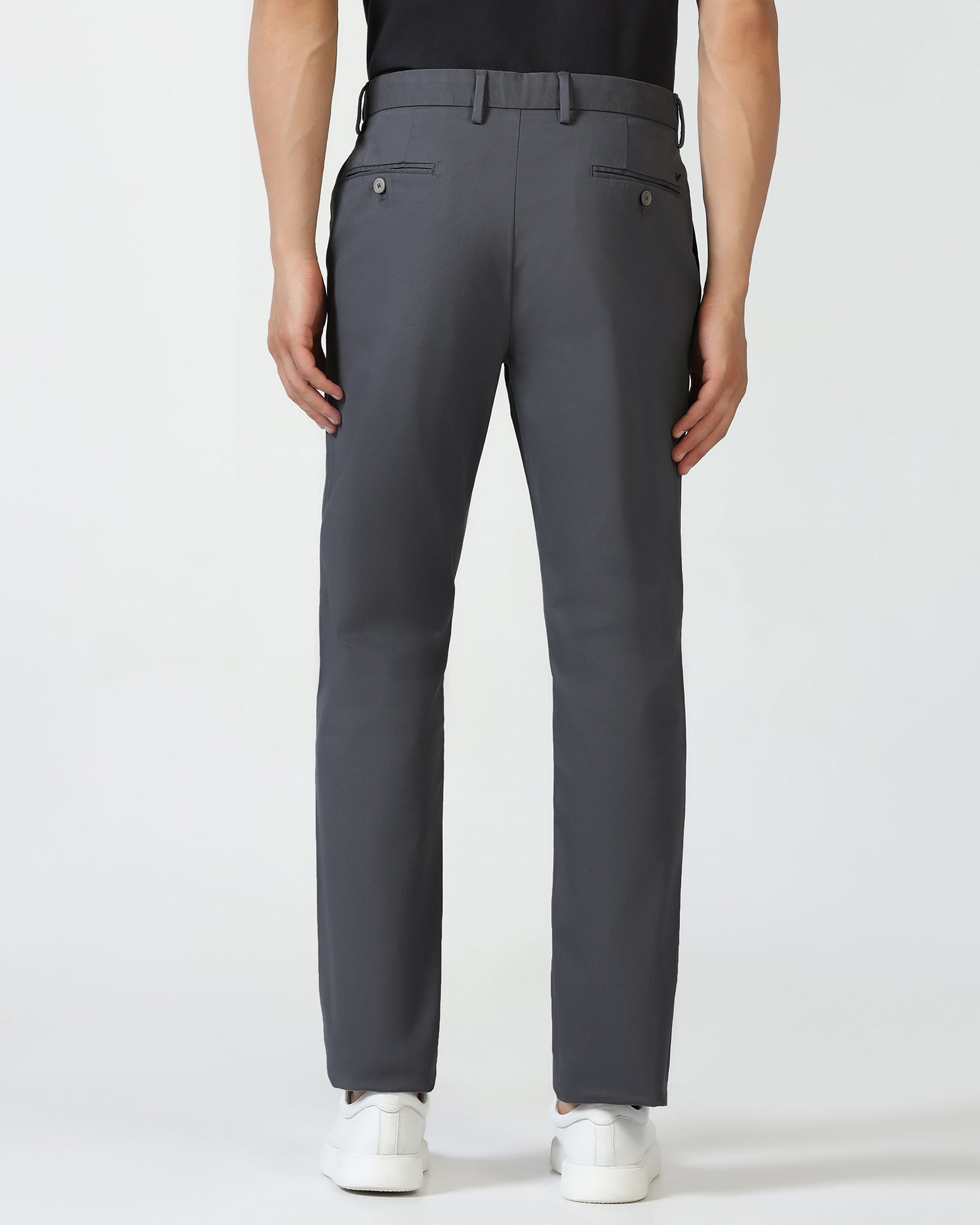 Grey Textured Khakis - Murray