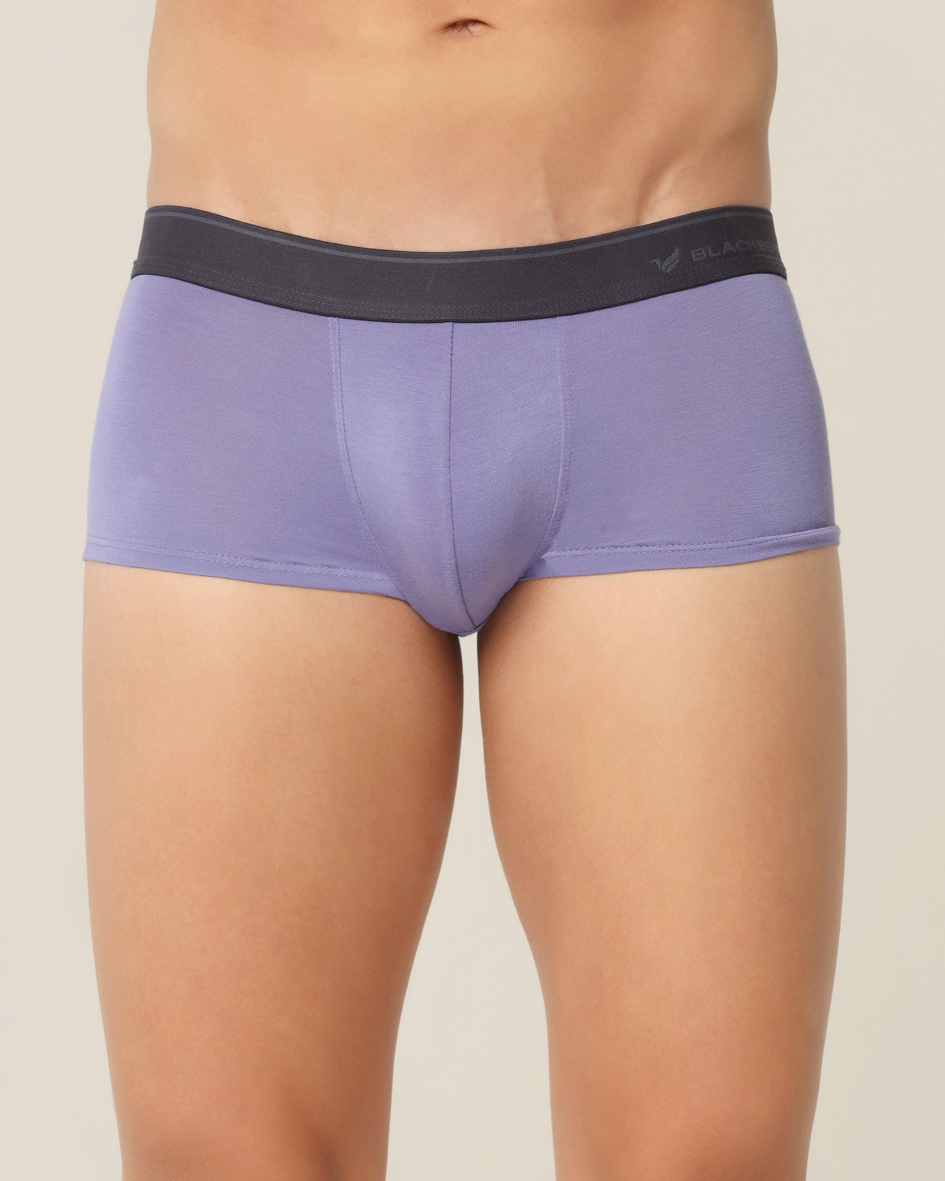 Regular Fit Trunk In Dark Purple (Roman) - Blackberrys