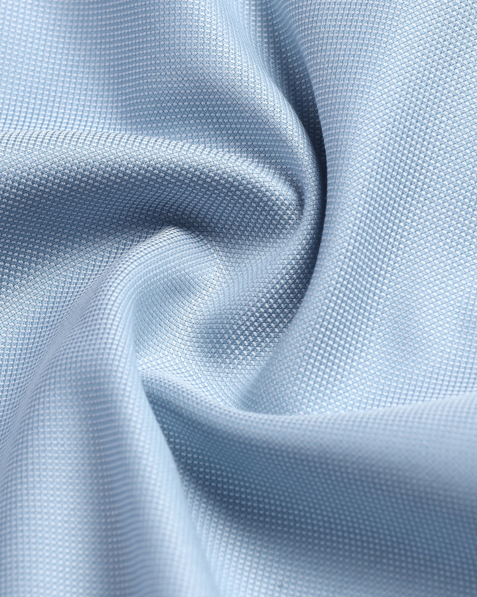 Ice Blue Non Iron Textured Shirt - Eliot