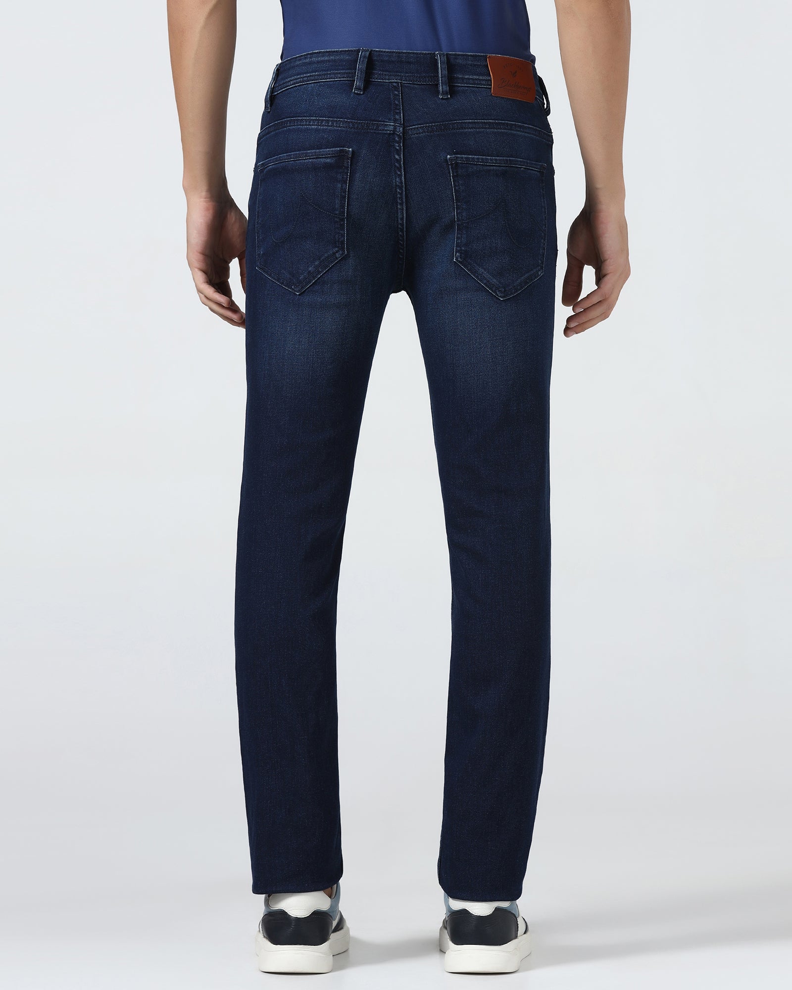 Indigo Superflex Slim Fit Jeans - Reid