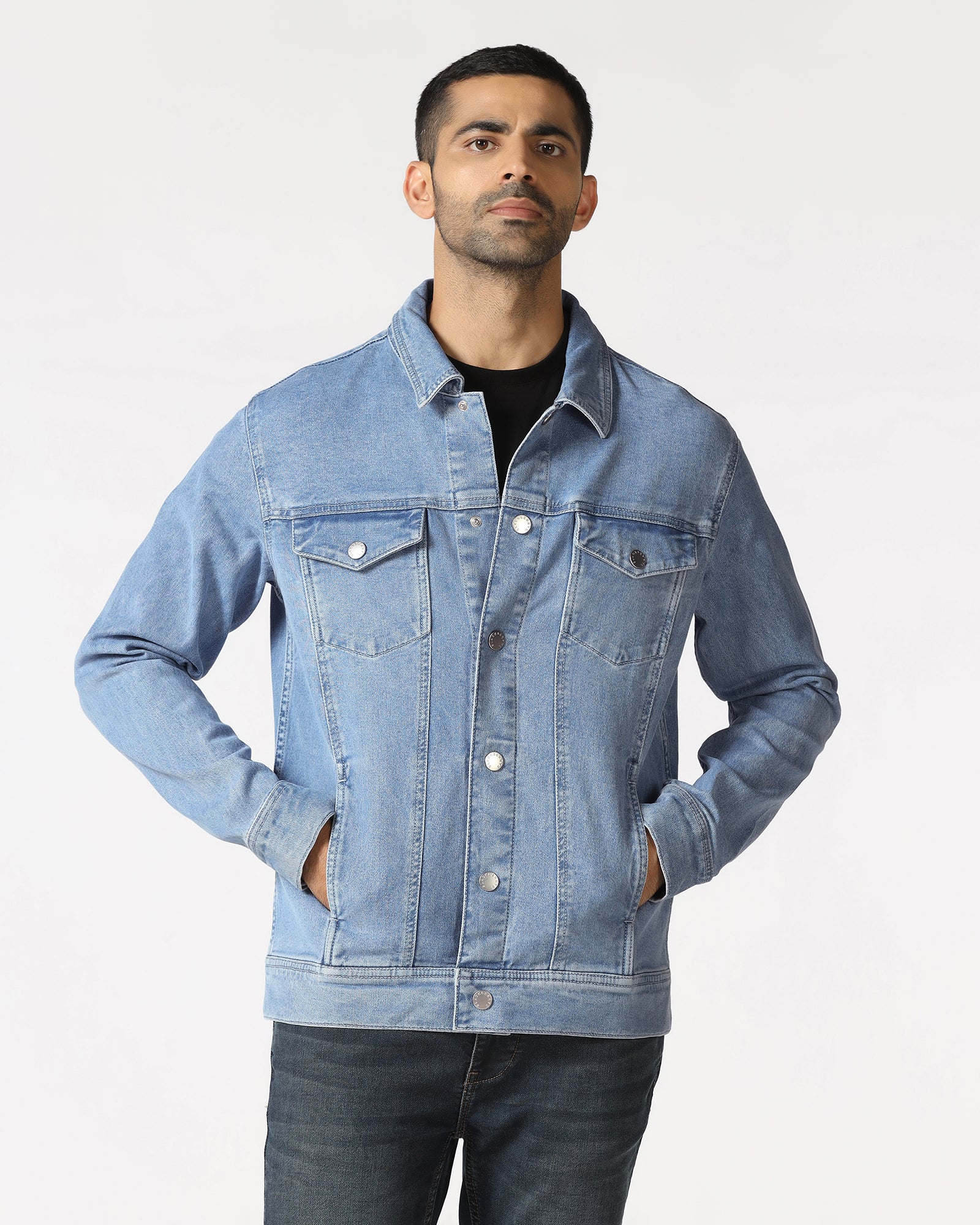 Indigo Denim Trucker Jacket - Alaric