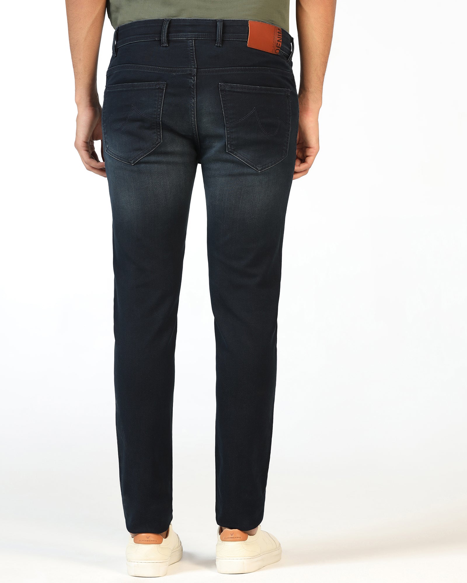 Indigo Ultrasoft Slim Fit Jeans - Steve