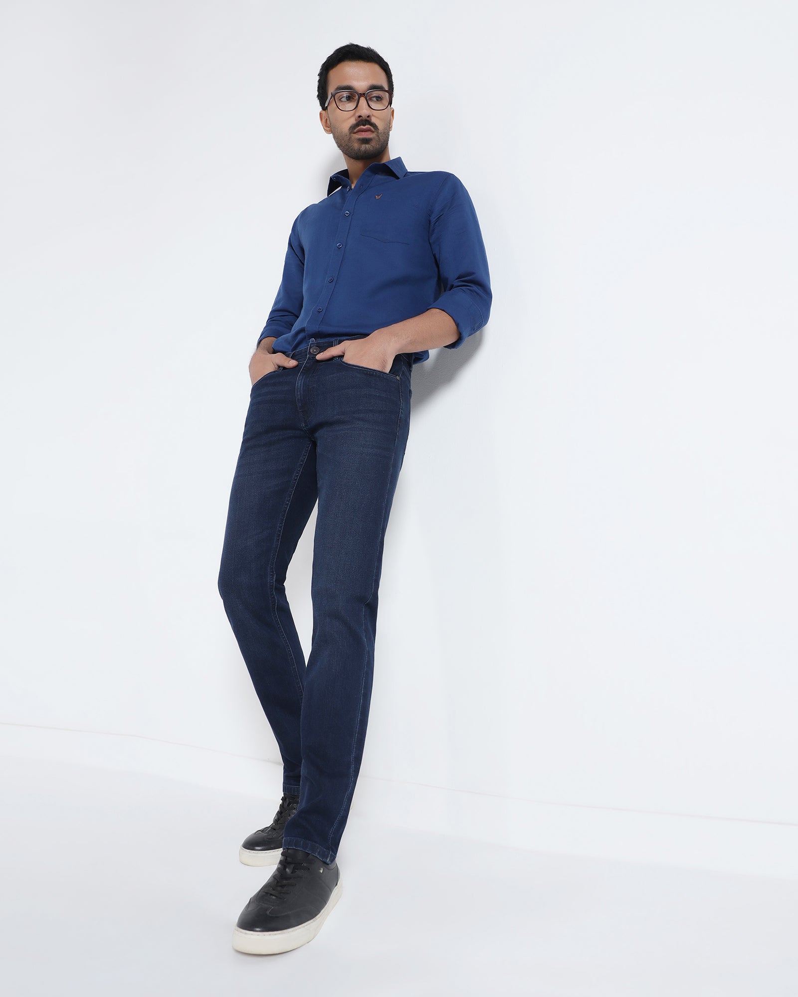 Indigo Super Clean Slim Comfort Jeans - Adonis