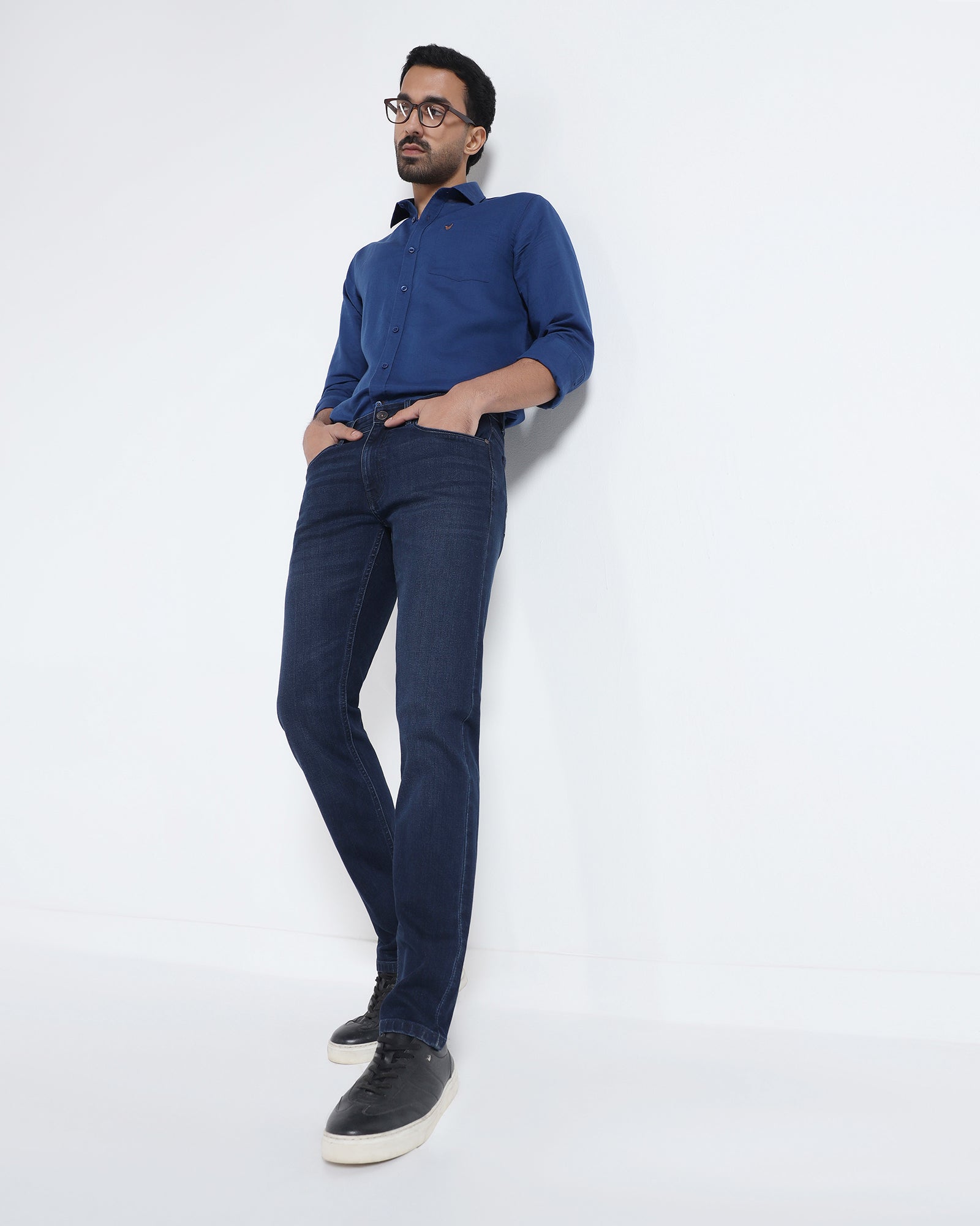 Indigo Super Clean Slim Comfort Jeans - Adonis