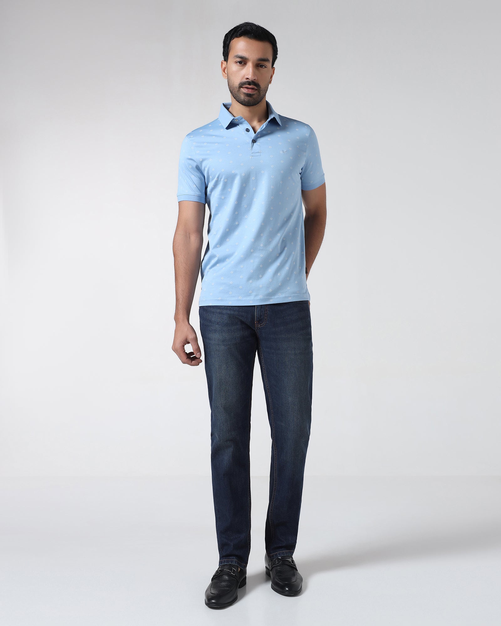 Indigo Super Clean Slim Comfort Jeans - Luke