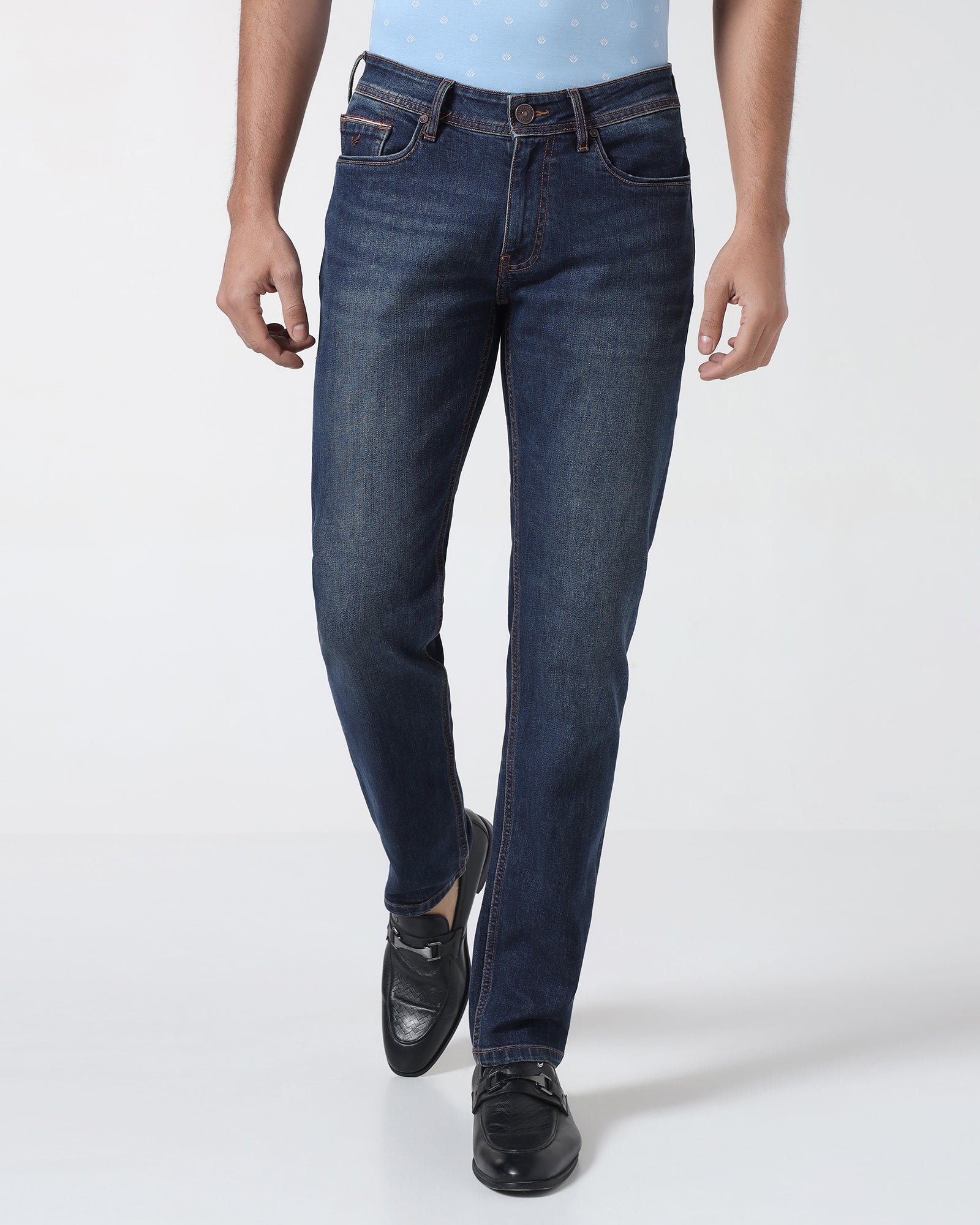 Indigo Super Clean Slim Comfort Jeans - Luke