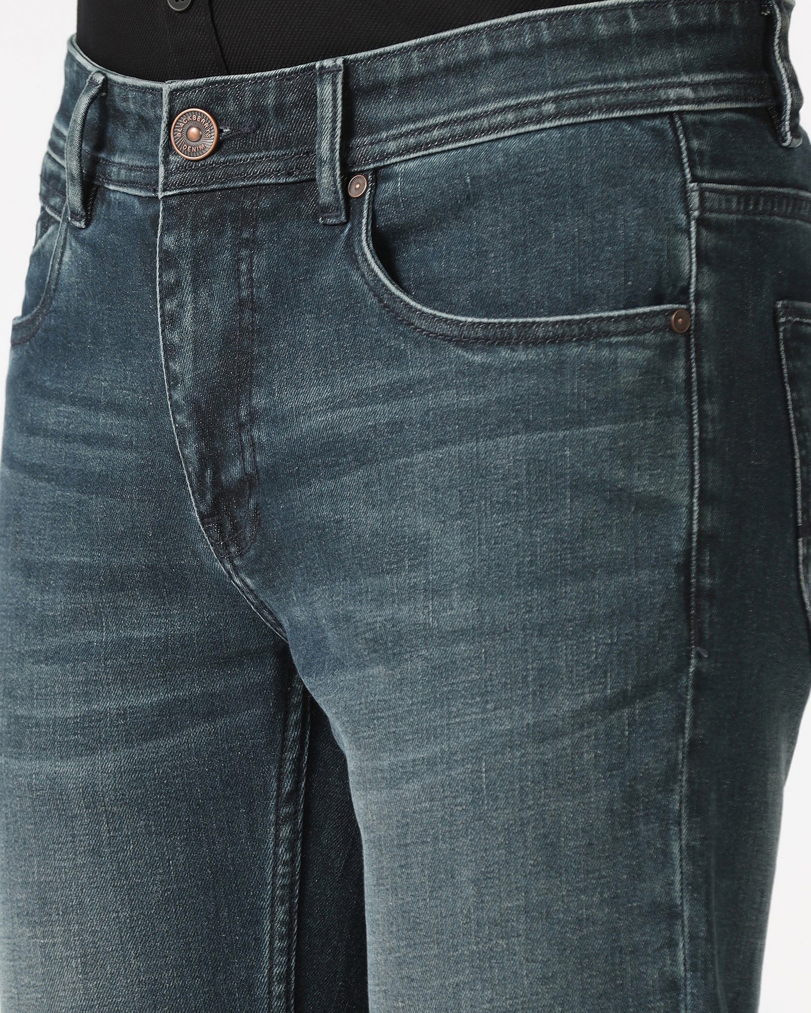 Indigo Super Clean Slim Fit Jeans - Zoe