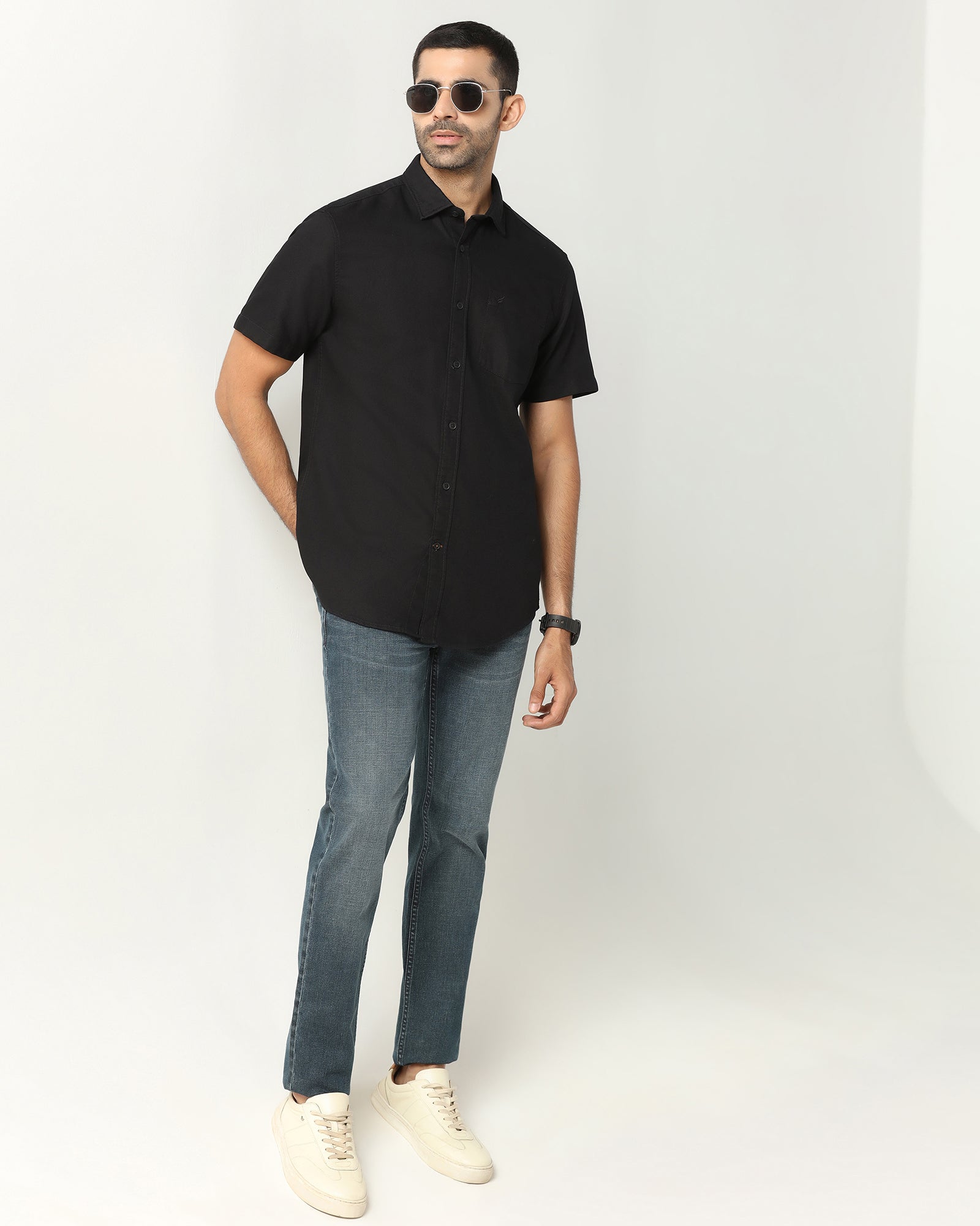 Indigo Super Clean Slim Fit Jeans - Zoe