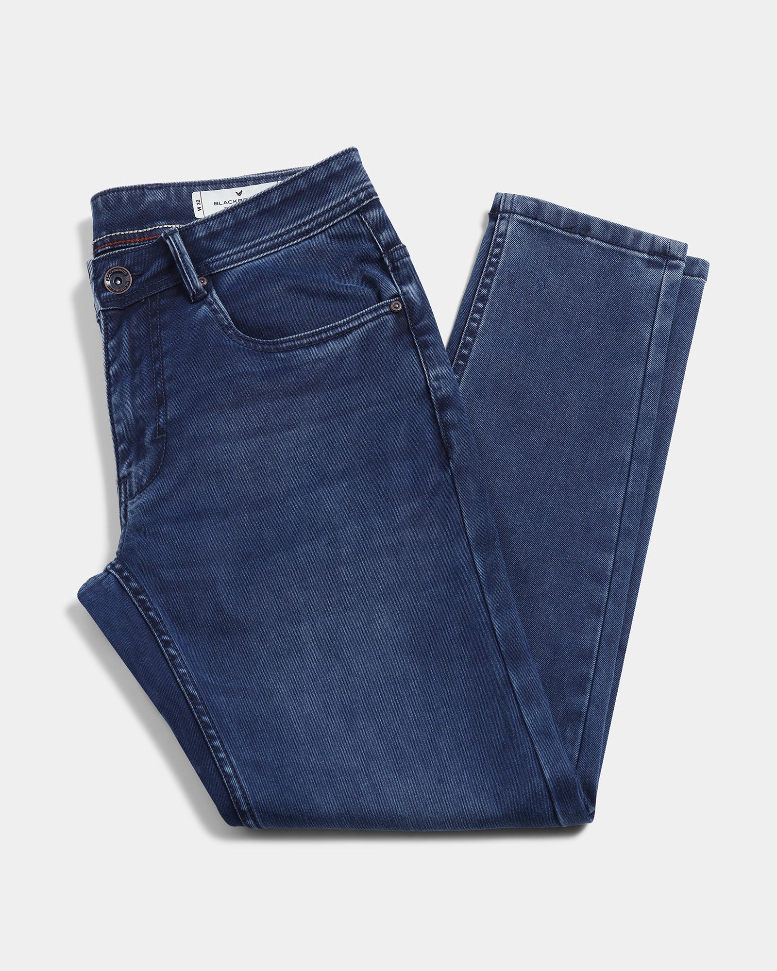 Indigo Superflex Skinny Cropped Jeans - Antoine