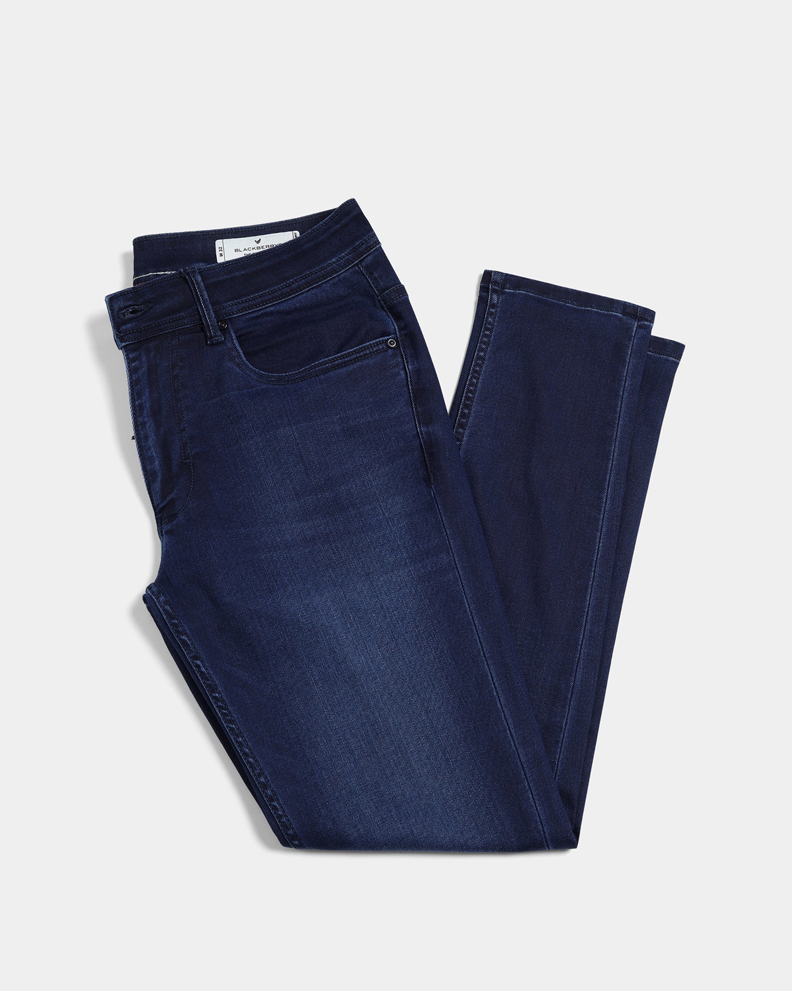 Indigo Superflex Skinny Cropped Jeans - Kingston