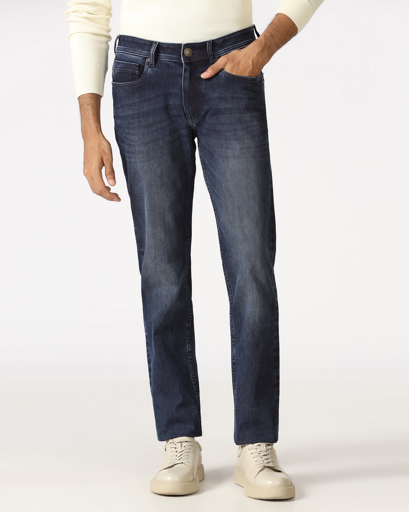Indigo Superflex Slim Comfort Jeans - Eleanor