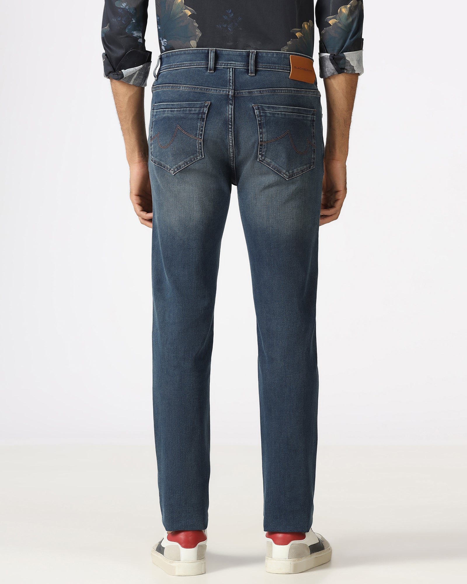 Indigo Superflex Slim Fit Jeans - Harper