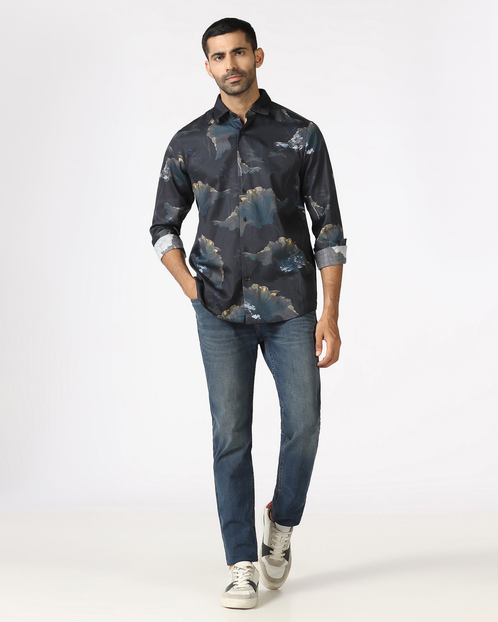 Indigo Superflex Slim Fit Jeans - Harper