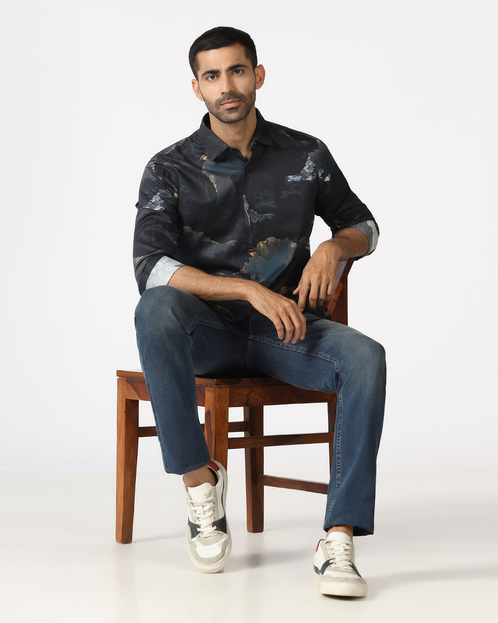 Indigo Superflex Slim Fit Jeans - Harper