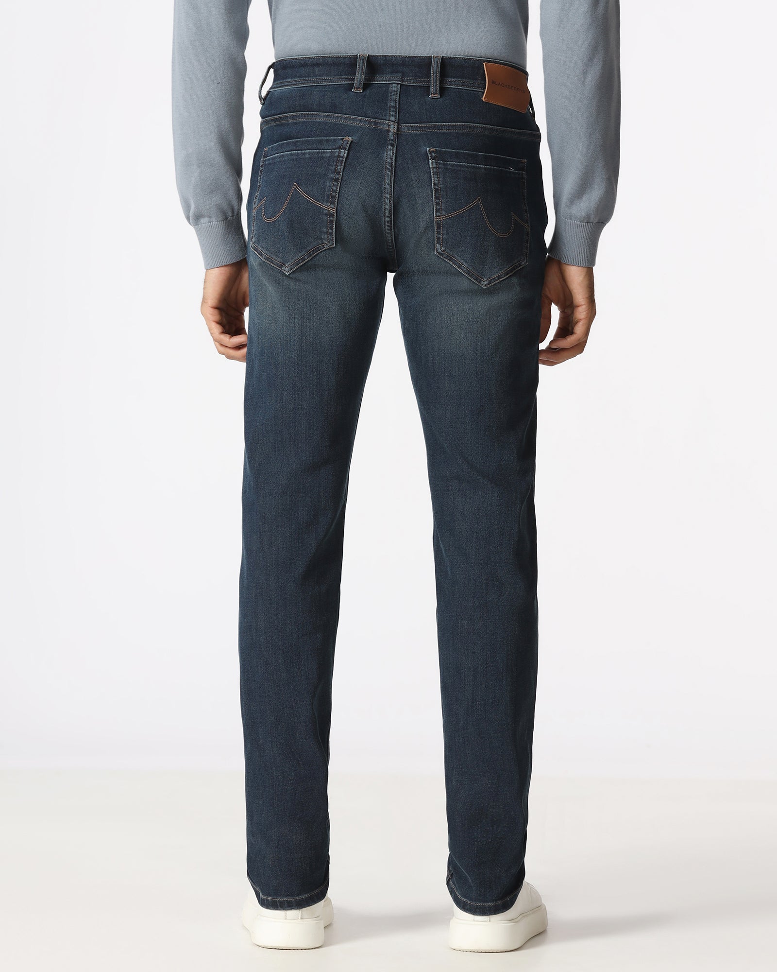 Indigo Superflex Slim Fit Jeans - Violet