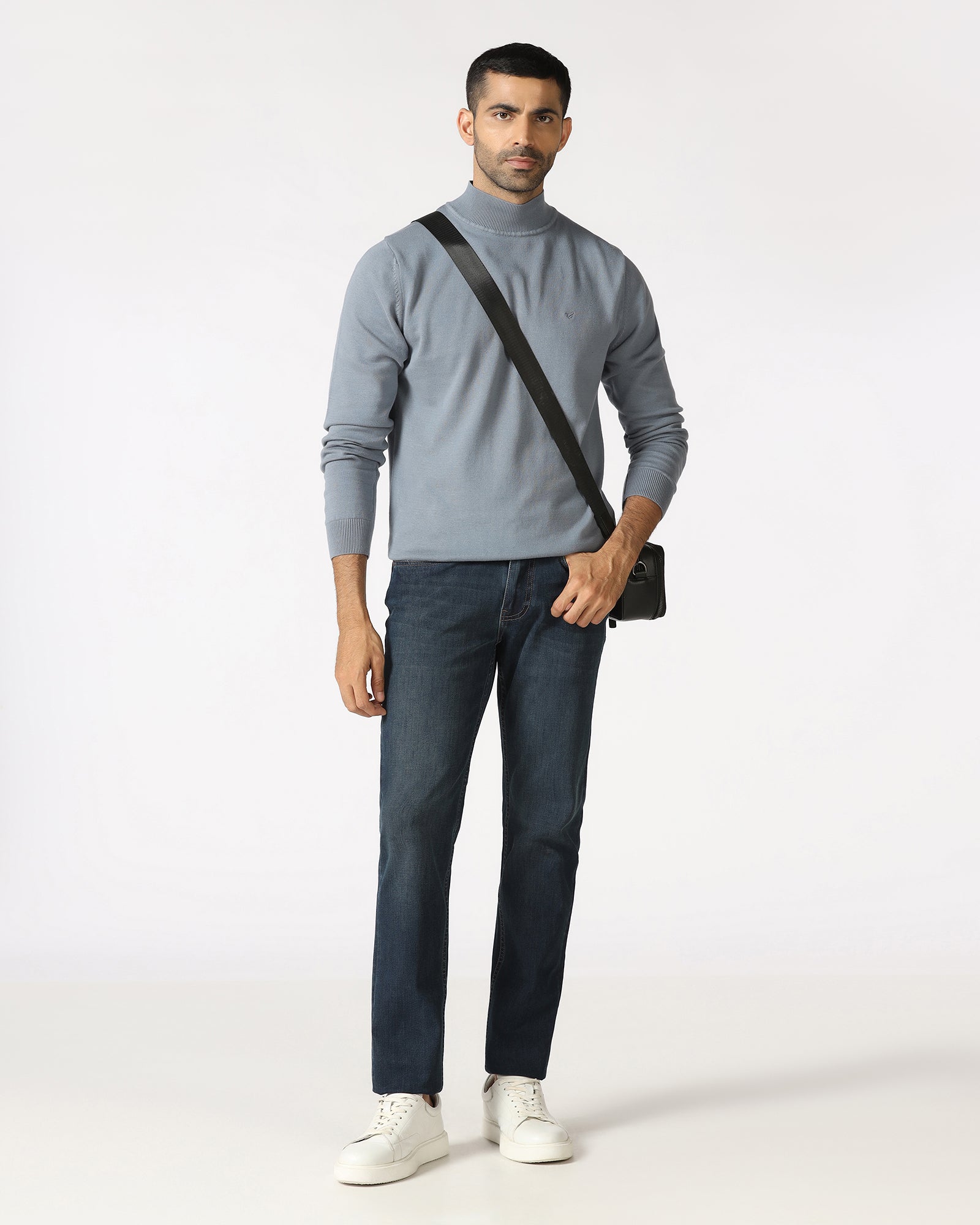 Indigo Superflex Slim Fit Jeans - Violet