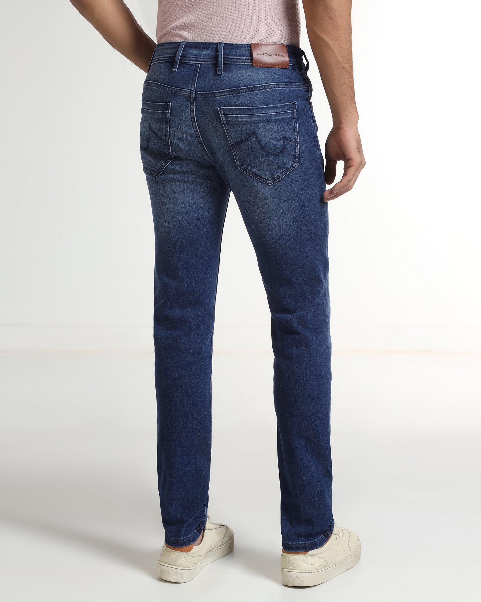 Indigo Superflex Slim Fit Jeans - Waltor
